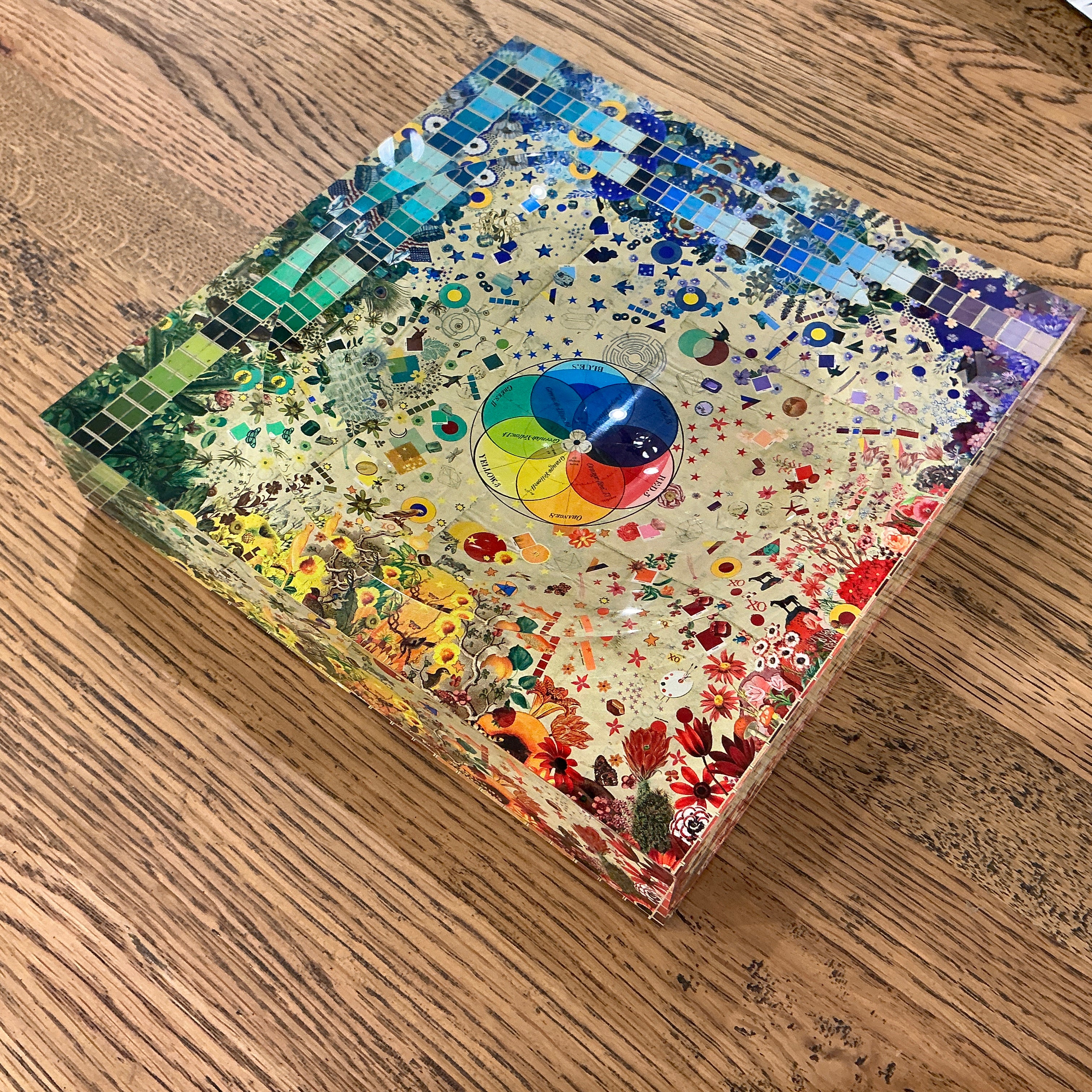 Color Wheel XOXO Acrylic Candy Catchall Dish