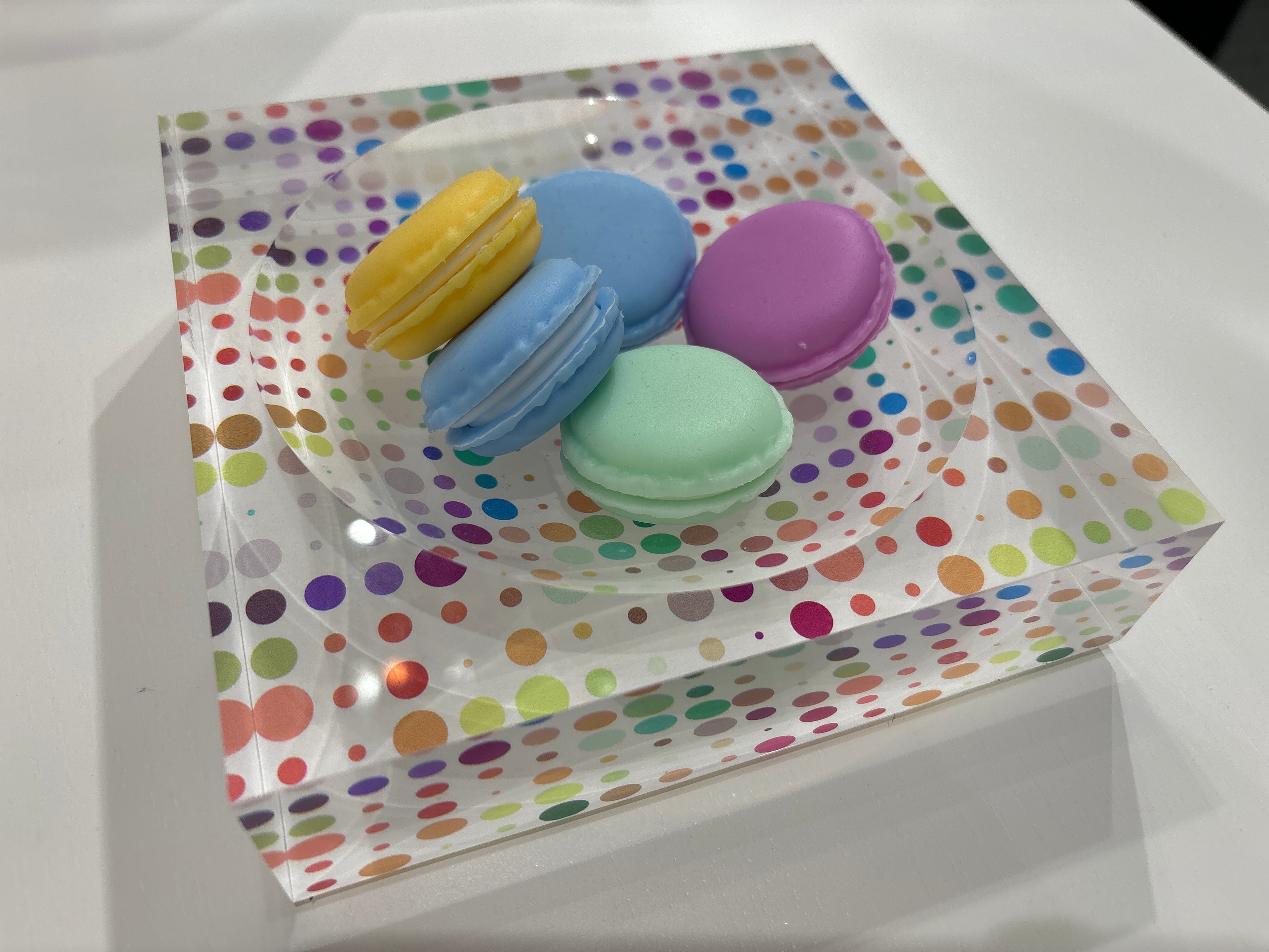 Mod Confetti Andre Acrylic Candy Catchall Dish