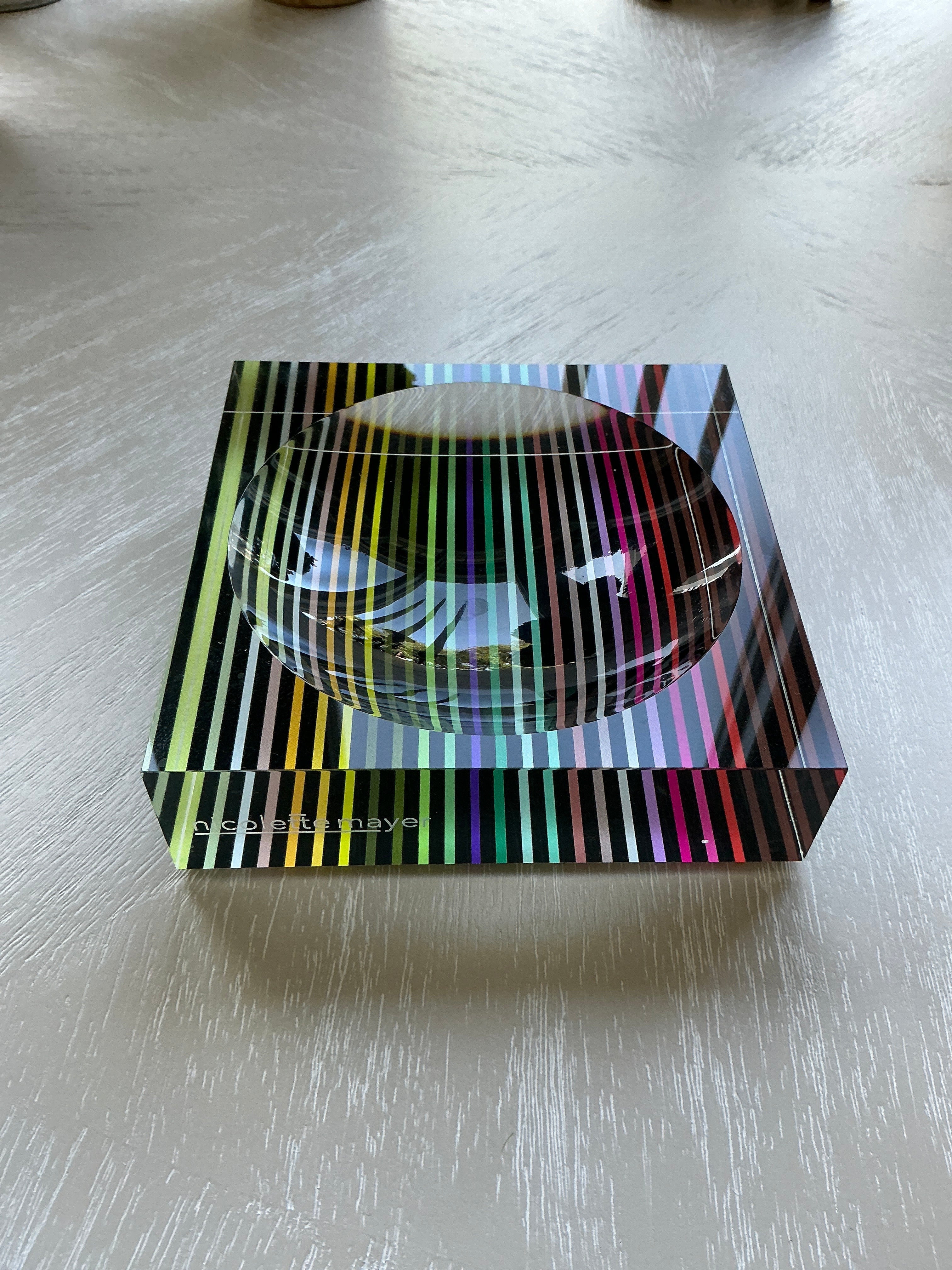 Spectrum Of Reality Acrylic Candy Catchall Dish