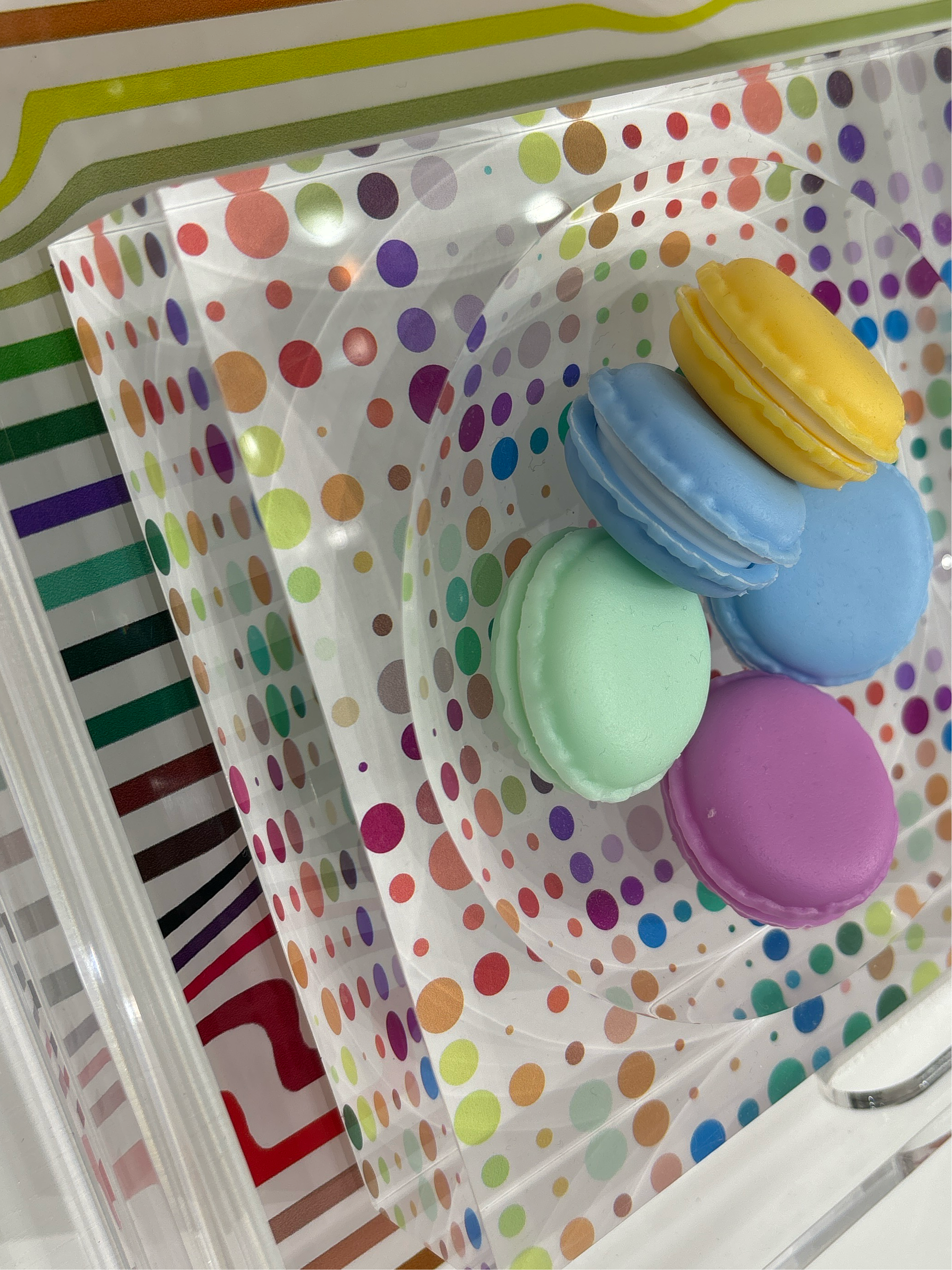 Mod Confetti Andre Acrylic Candy Catchall Dish