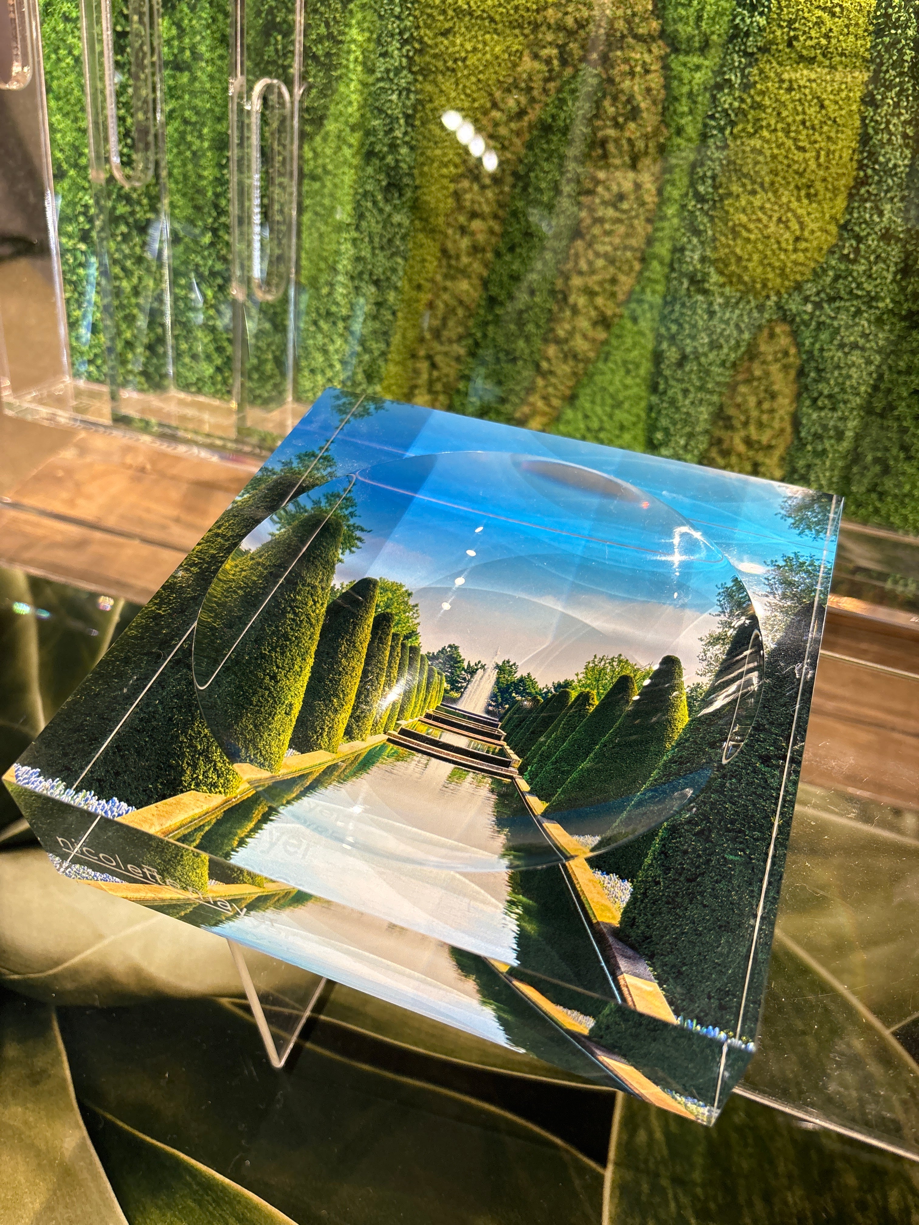 Conical Topiary Acrylic Candy Catchall Dish