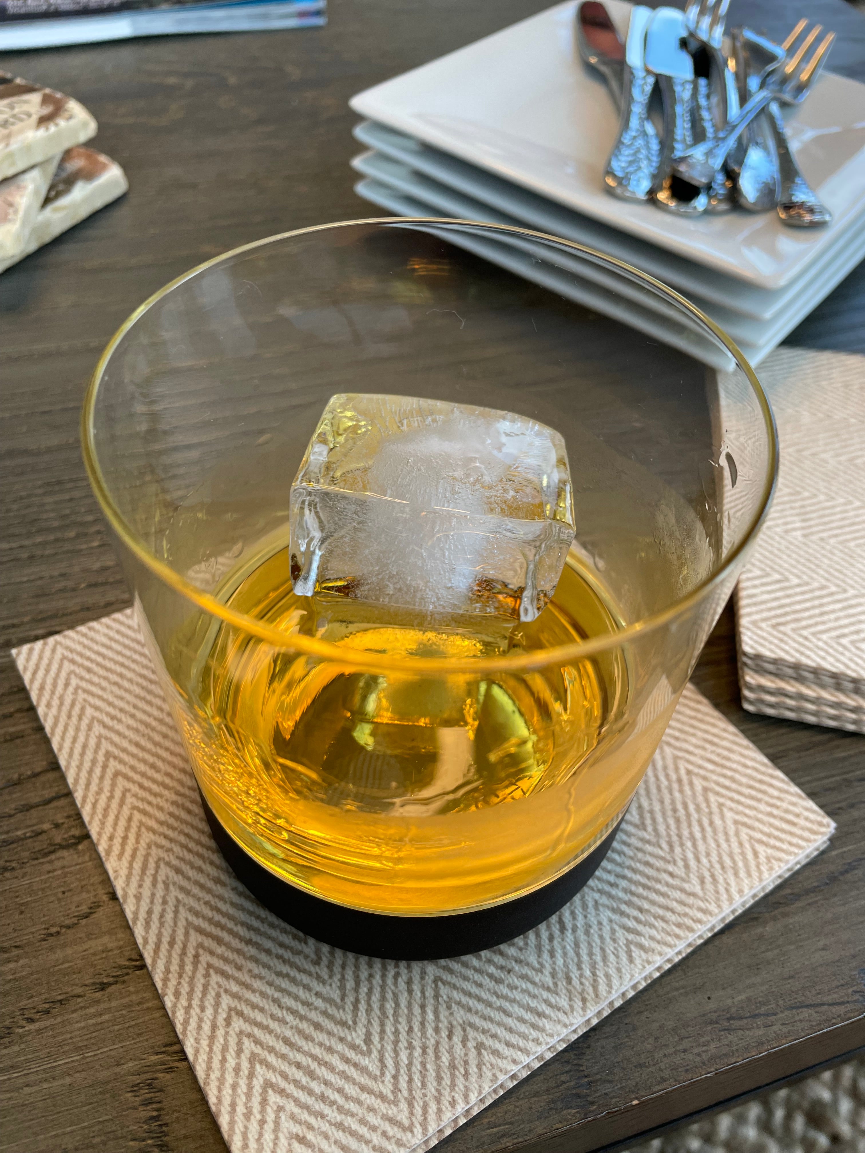 ORO24k Crystal 24k Whiskey/ Double Old Fashioned Set of 2