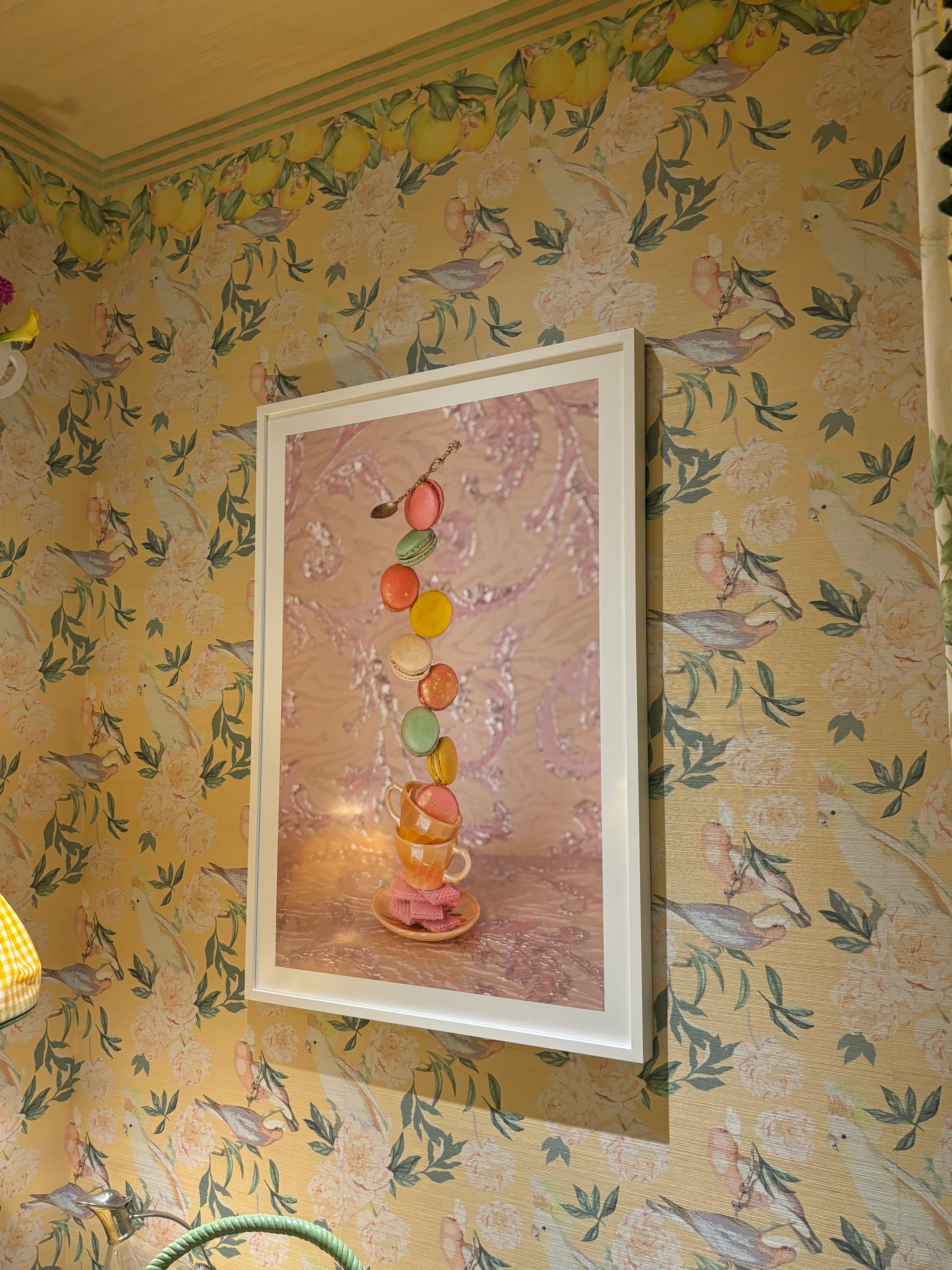 Peony Inspira Goldenrod Tapete, Meterware