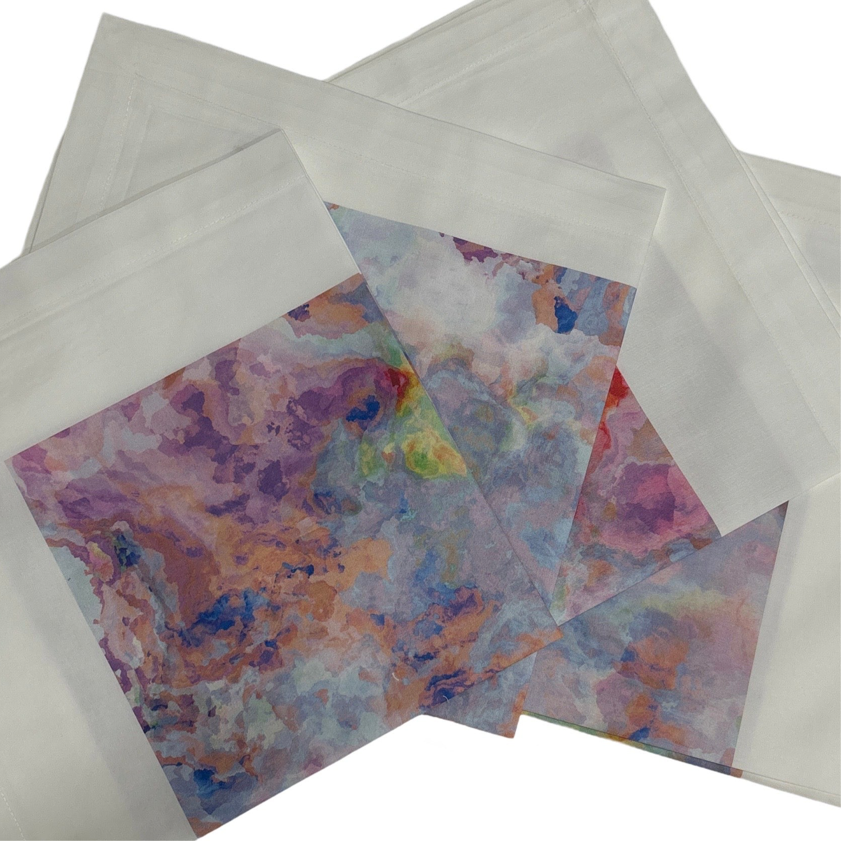 Impressionism Passiflora 22X22 Cotton Sateen Napkin, Set Of 4