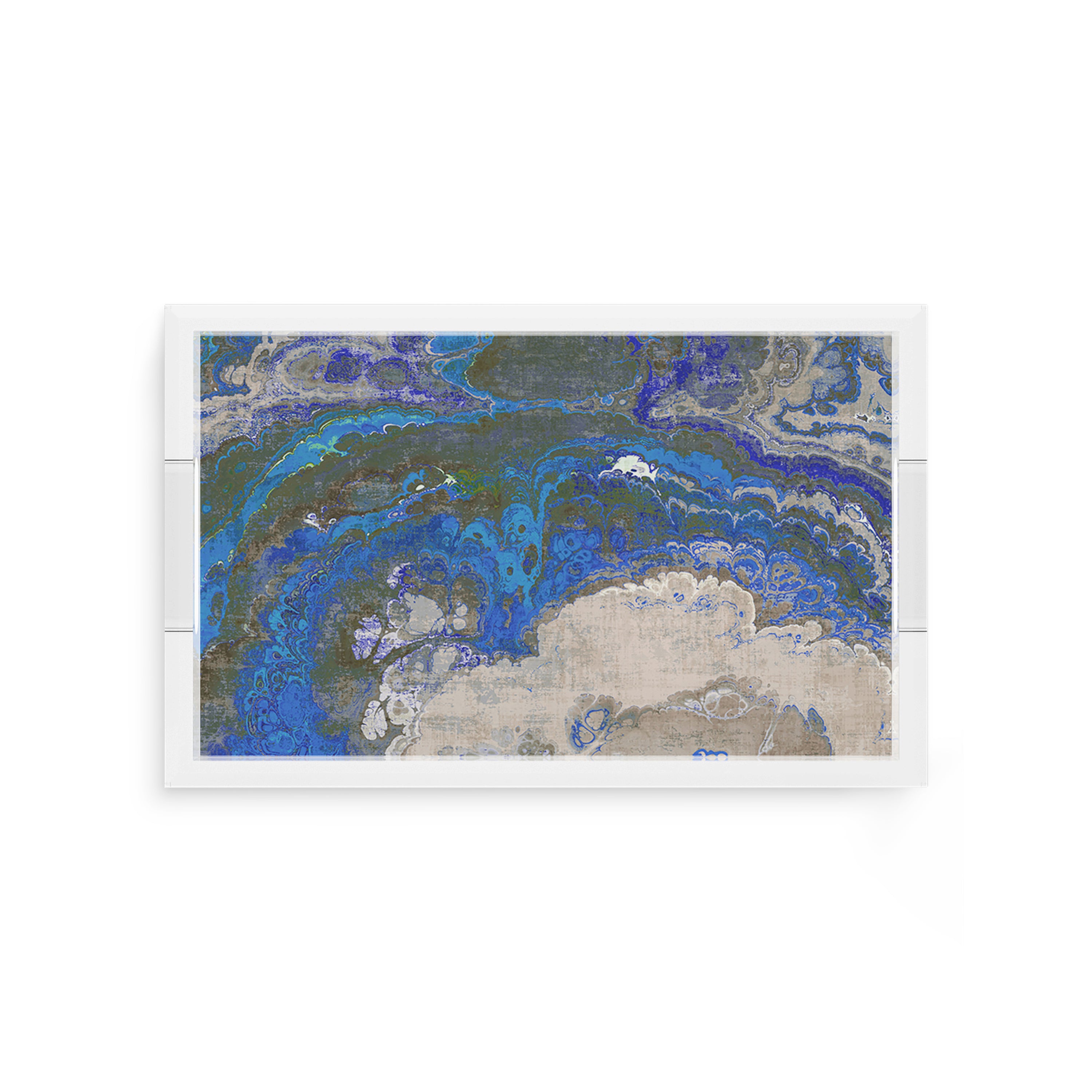 Agate Sodalite 12.5X7.75 Acrylic Tray - nicolettemayer.com