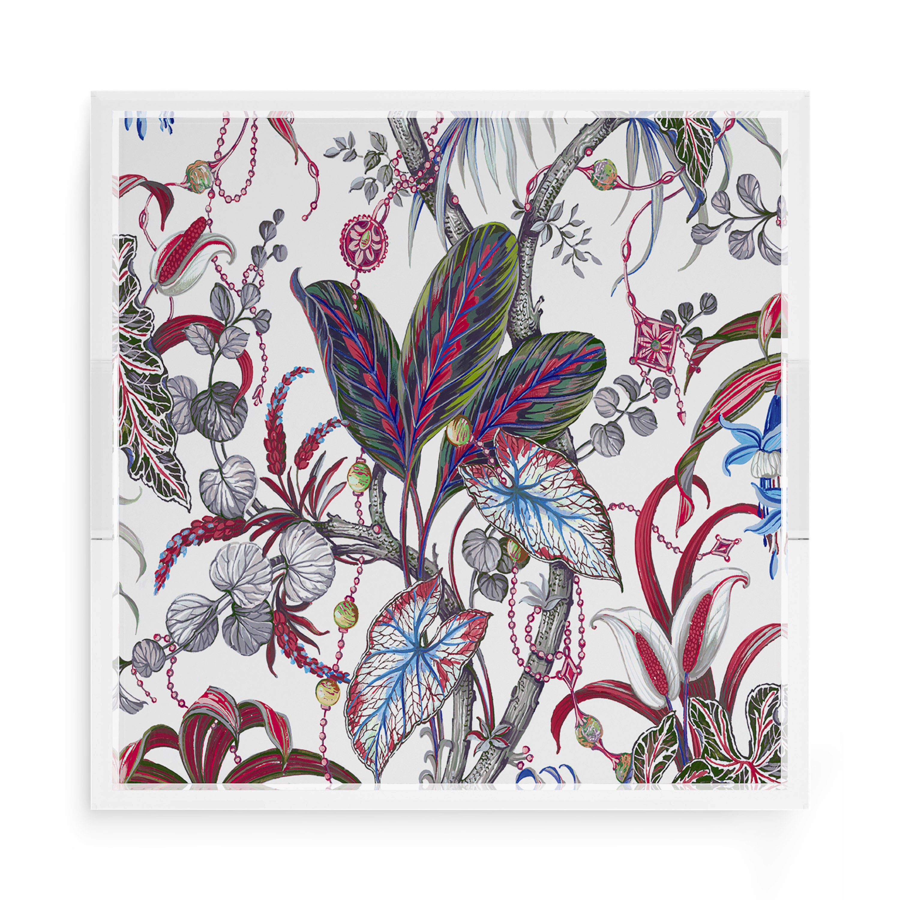 Amazonia Aurelia 15X15 Acrylic Tray - nicolettemayer.com