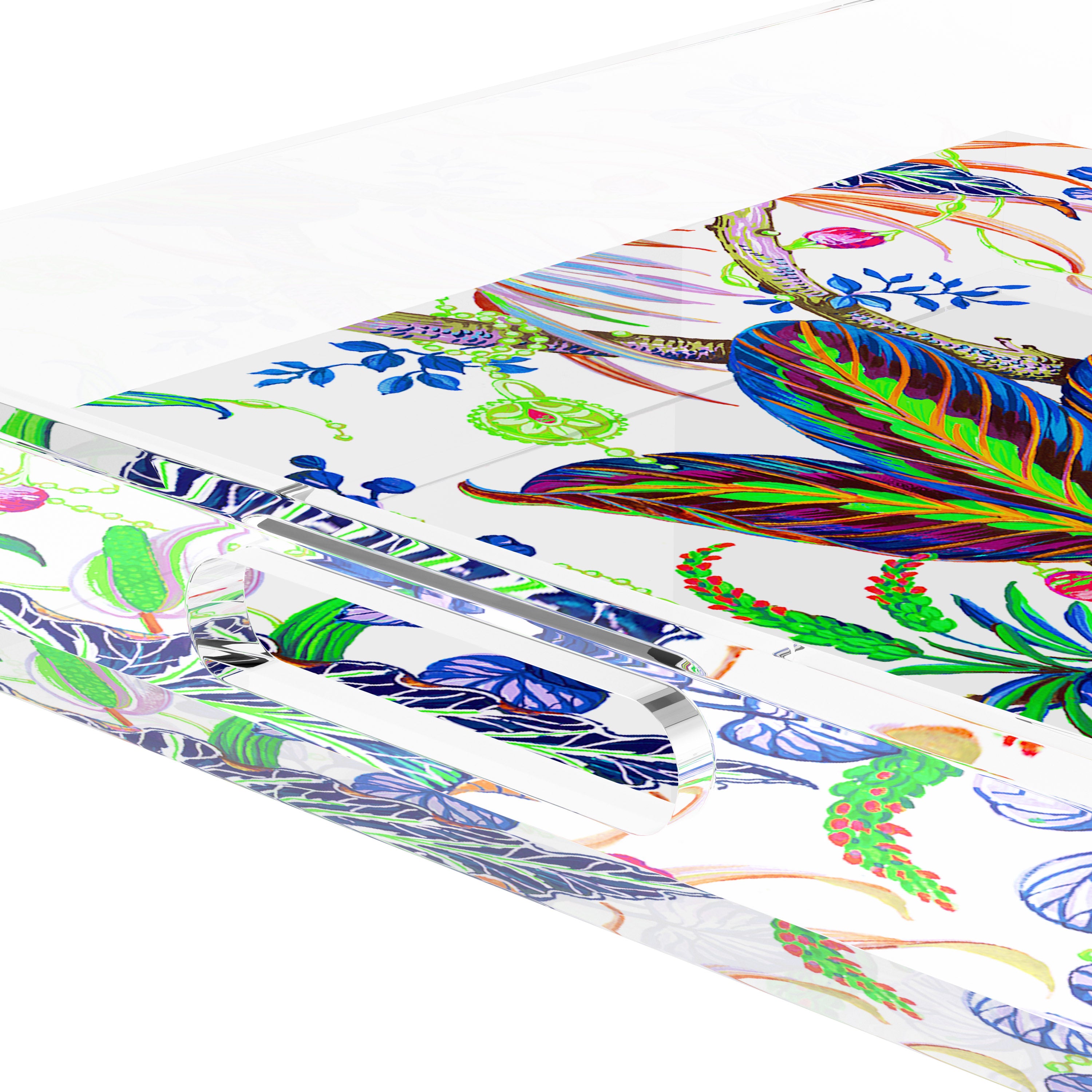 Amazonia Classic 15X15 Acrylic Tray - nicolettemayer.com