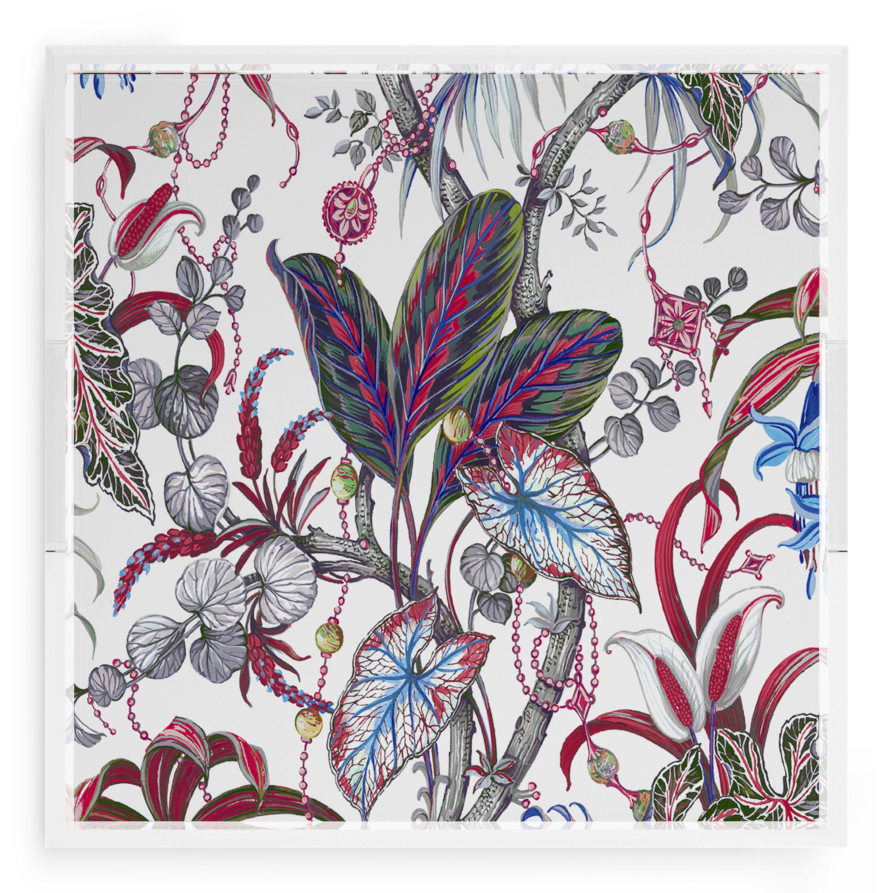 Amazonia Aurelia 18X18 Acrylic Tray - nicolettemayer.com