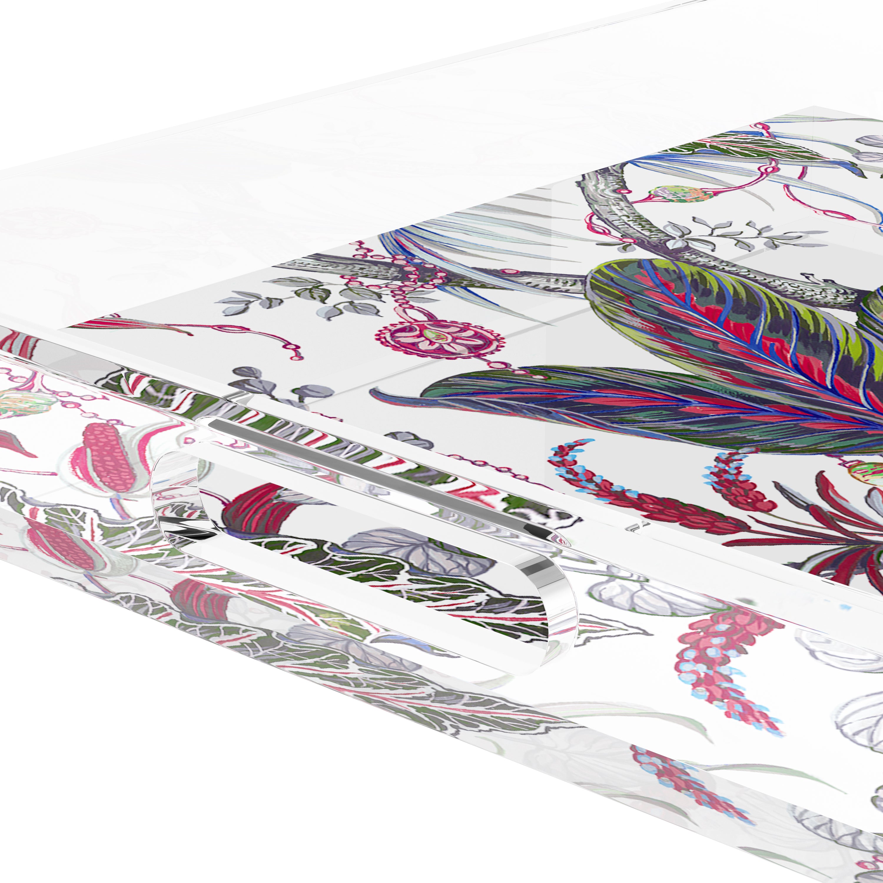 Amazonia Aurelia 18X18 Acrylic Tray - nicolettemayer.com