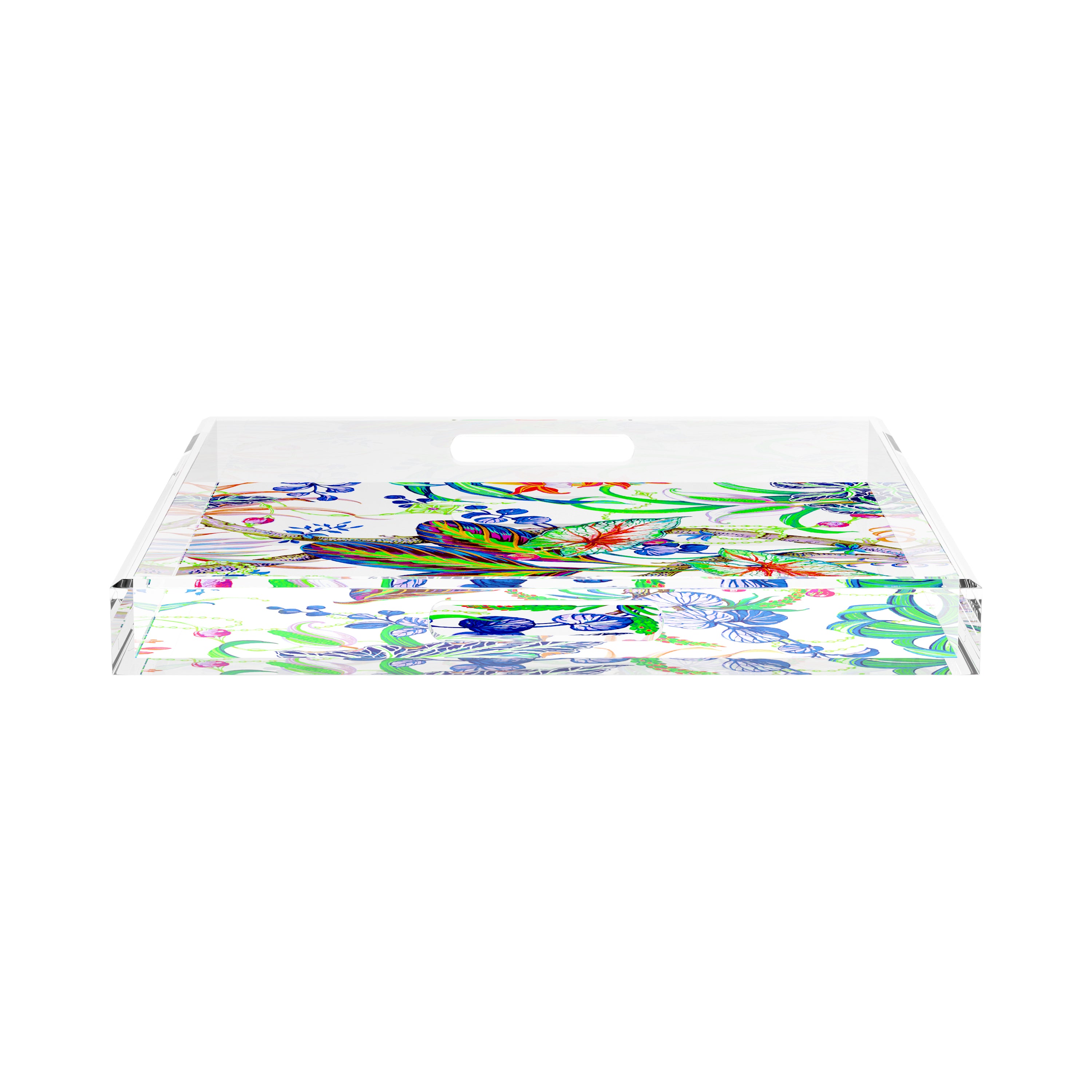 Amazonia Classic 18X18 Acrylic Tray - nicolettemayer.com