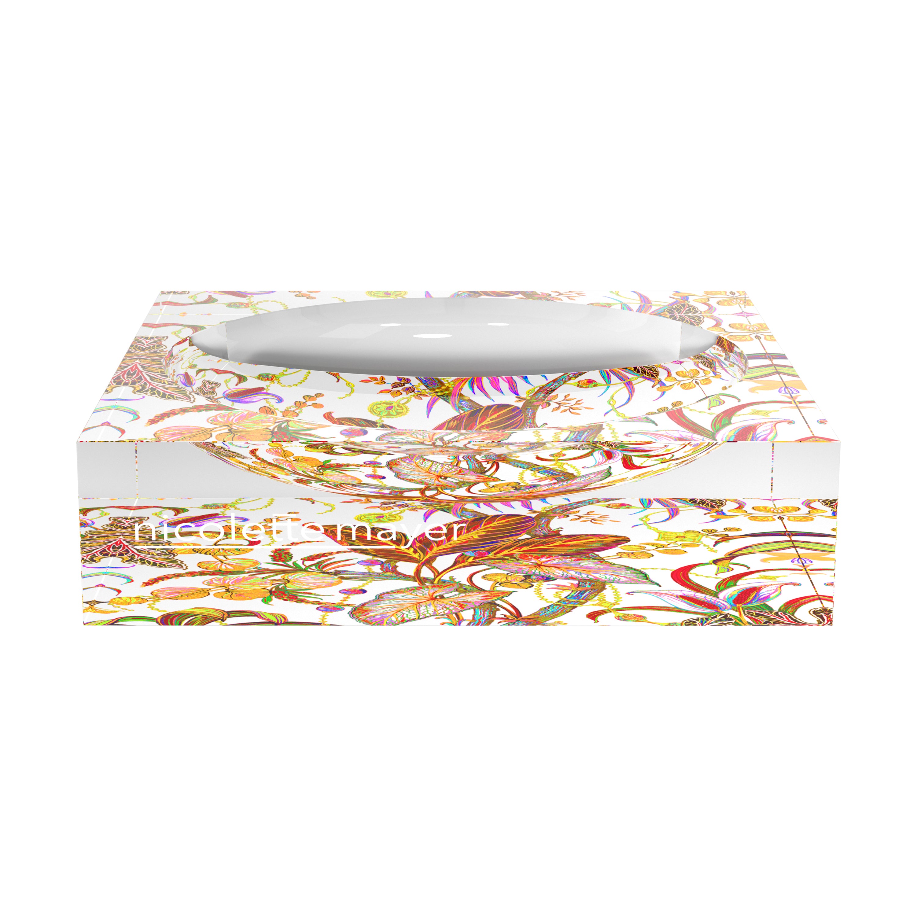 Amazonia Splendor Acrylic Candy Catchall Dish