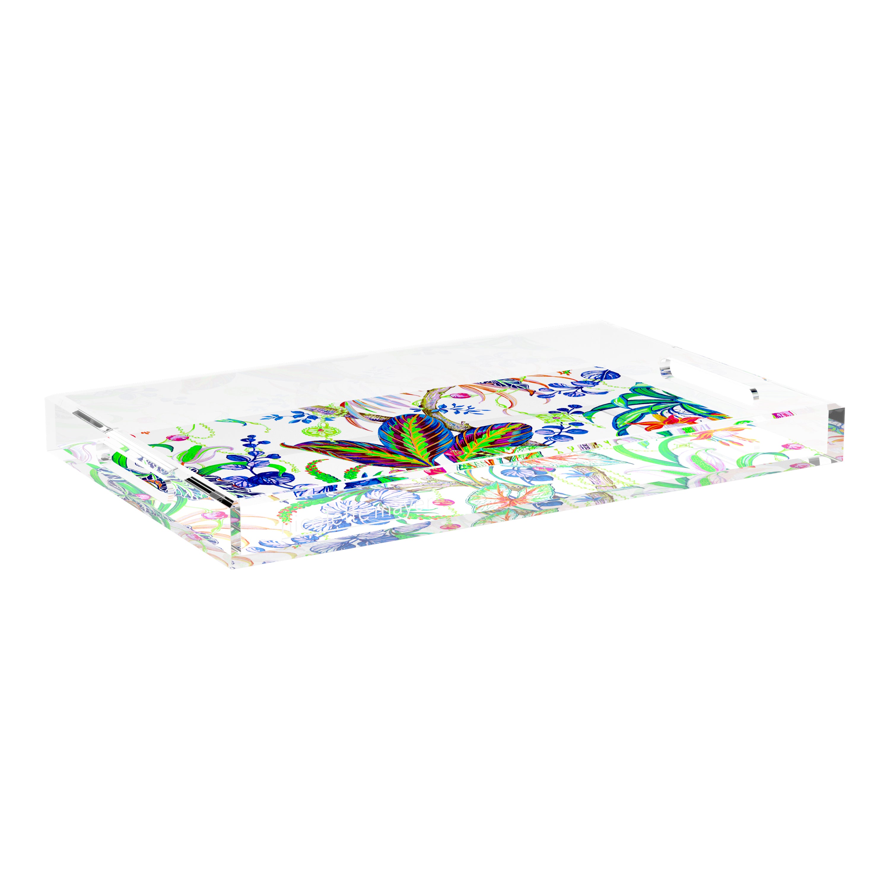 Amazonia Classic 22.5X14.5 Acrylic Tray - nicolettemayer.com