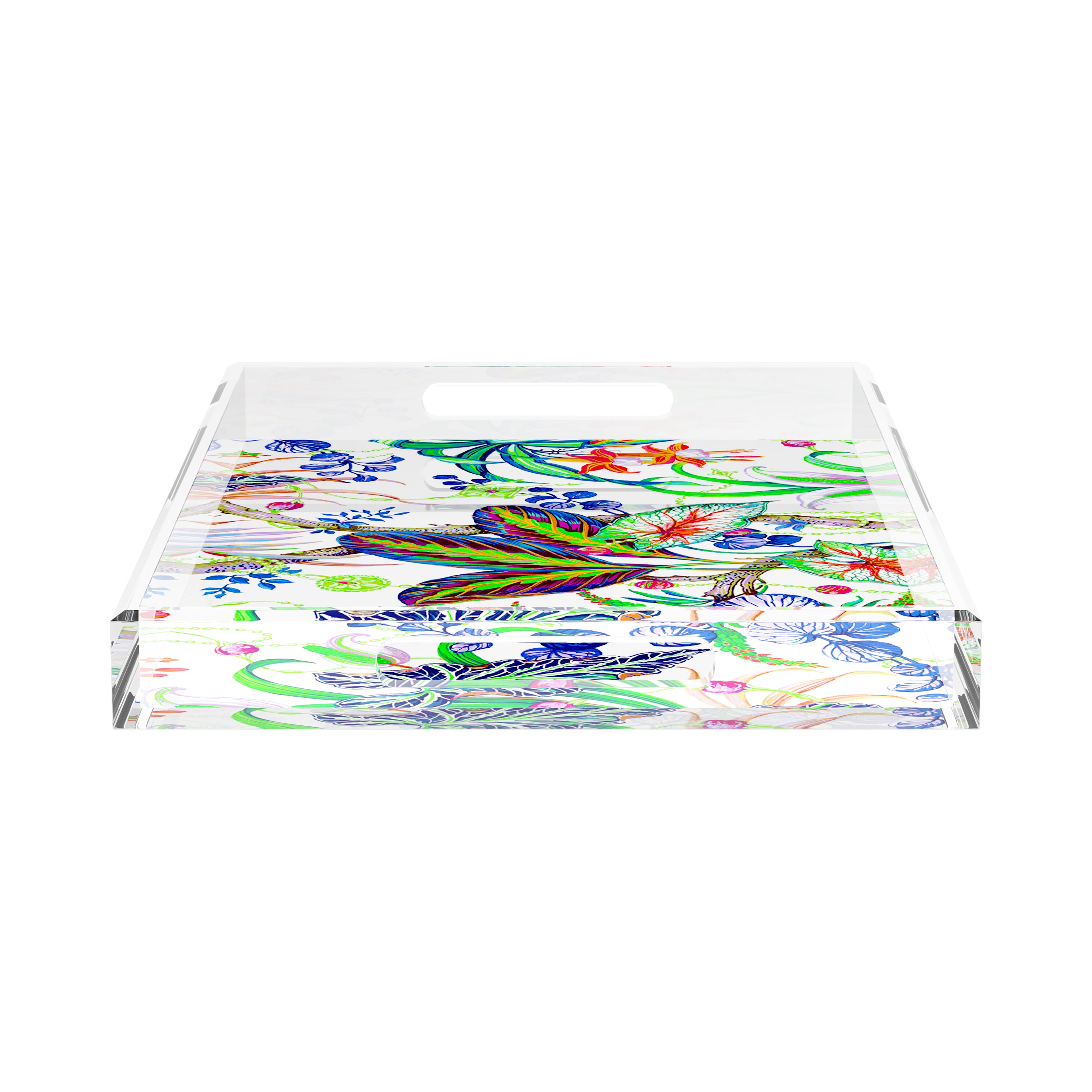 Amazonia Classic 22.5X14.5 Acrylic Tray - nicolettemayer.com
