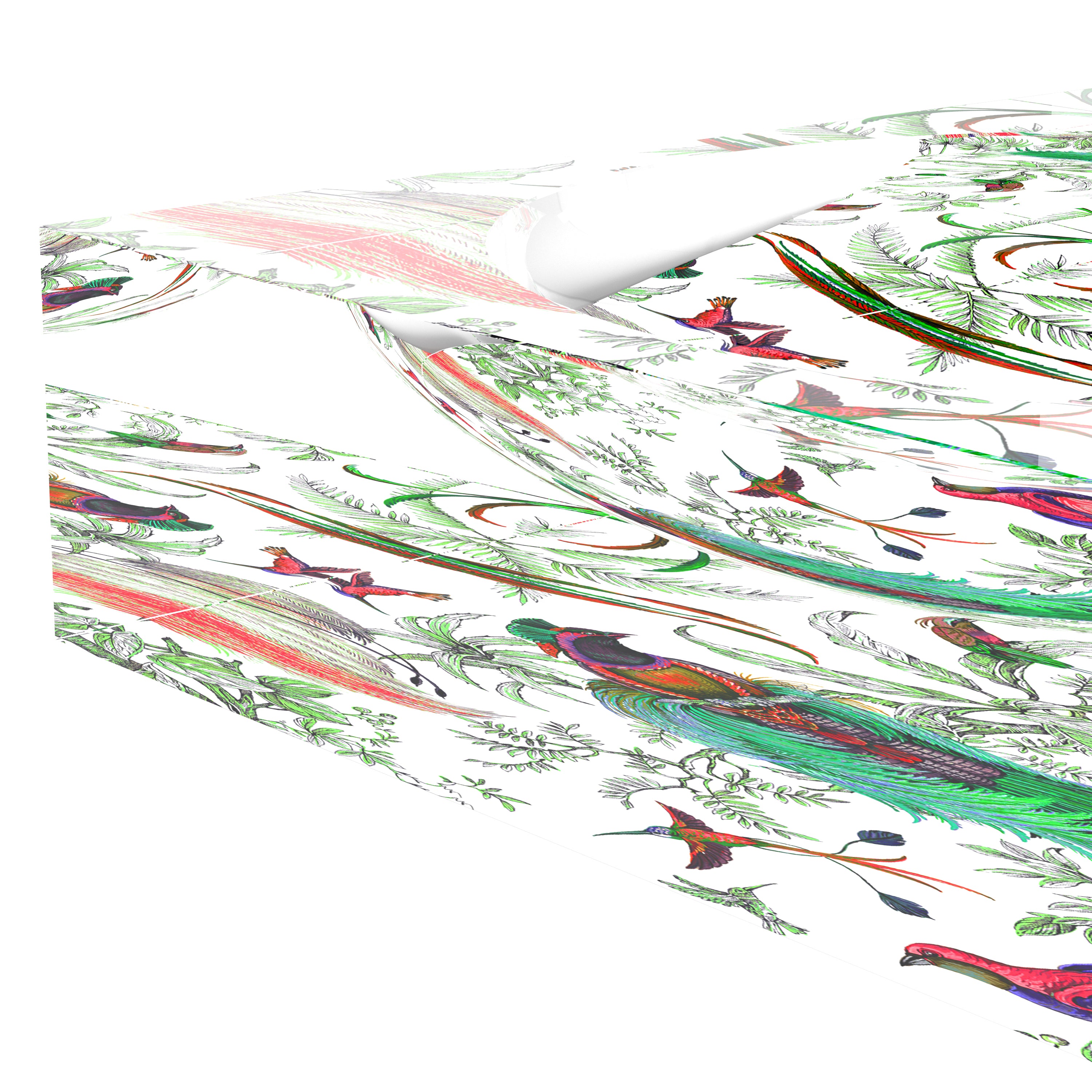 Audubon Exotica Green Persimmon Acrylic Candy Catchall Dish