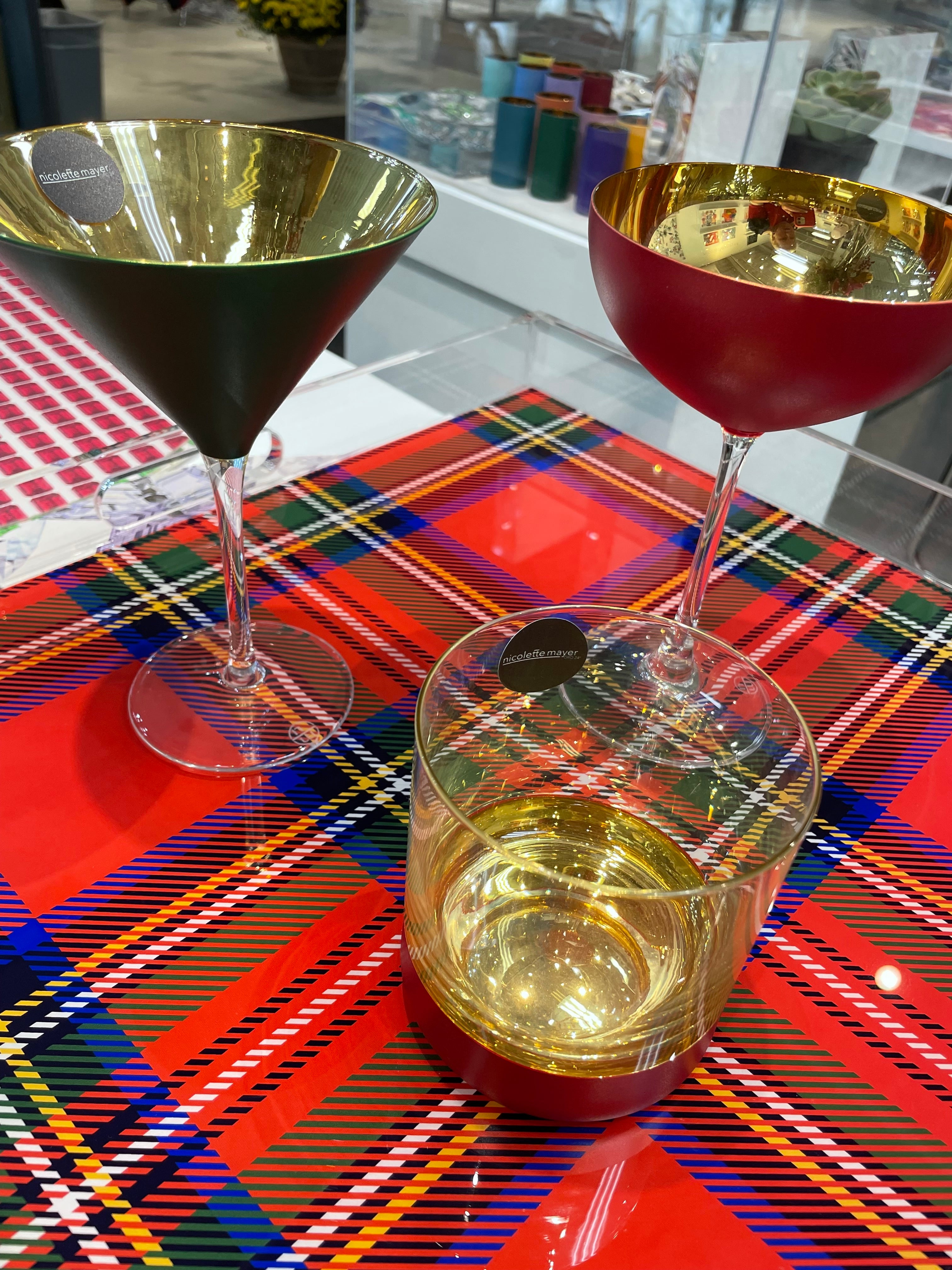 ORO24k Crystal 24k Whiskey/ Double Old Fashioned Set of 2
