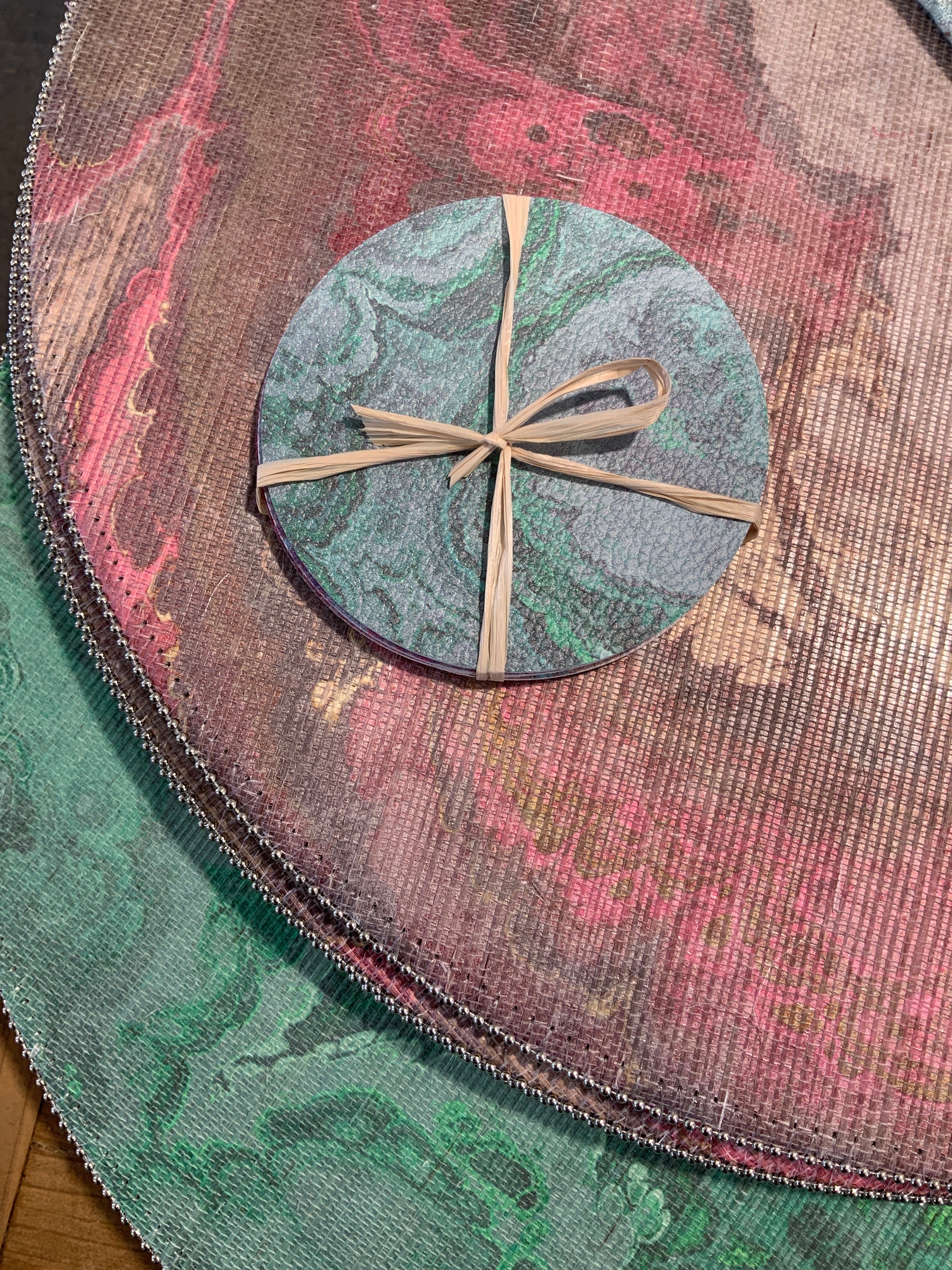 AGATE COASTER SET OF 4 - nicolettemayer.com