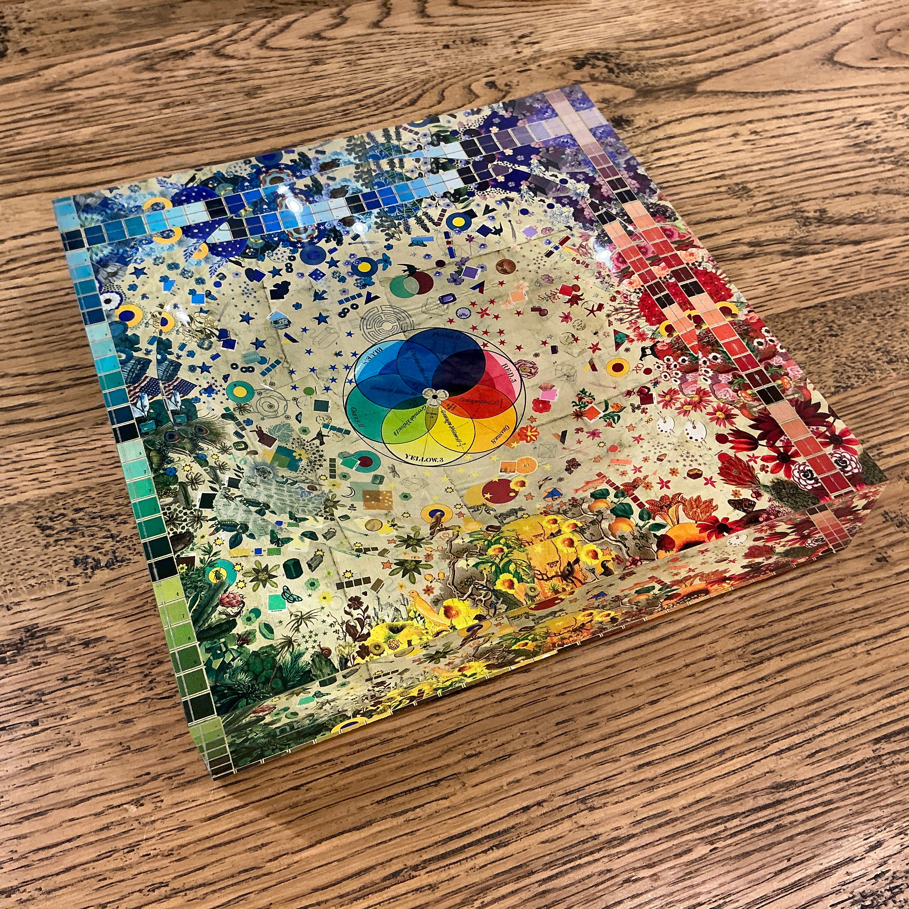 Color Wheel XOXO Acrylic Candy Catchall Dish