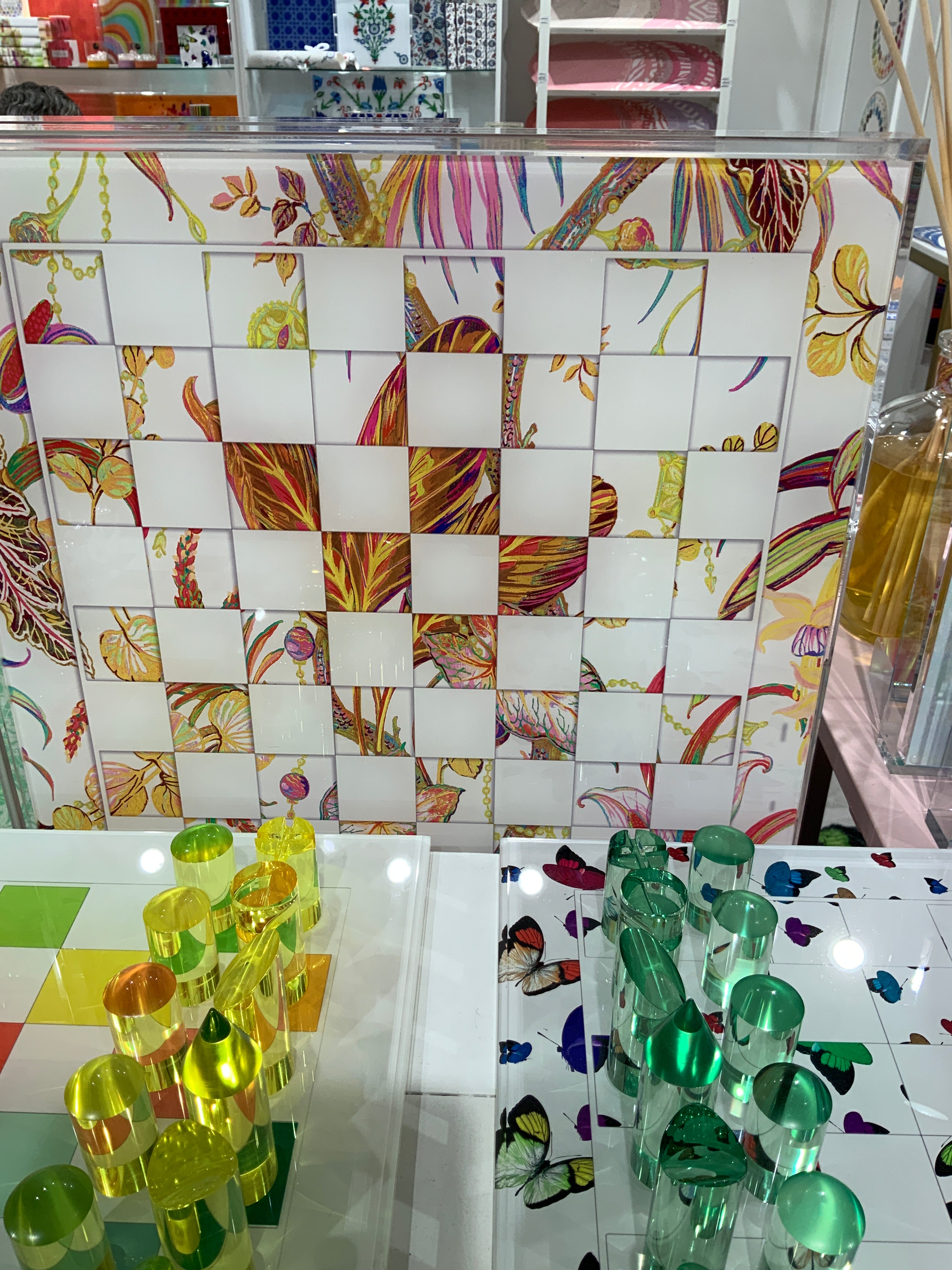 Amazonia Splendor Acrylic Chess