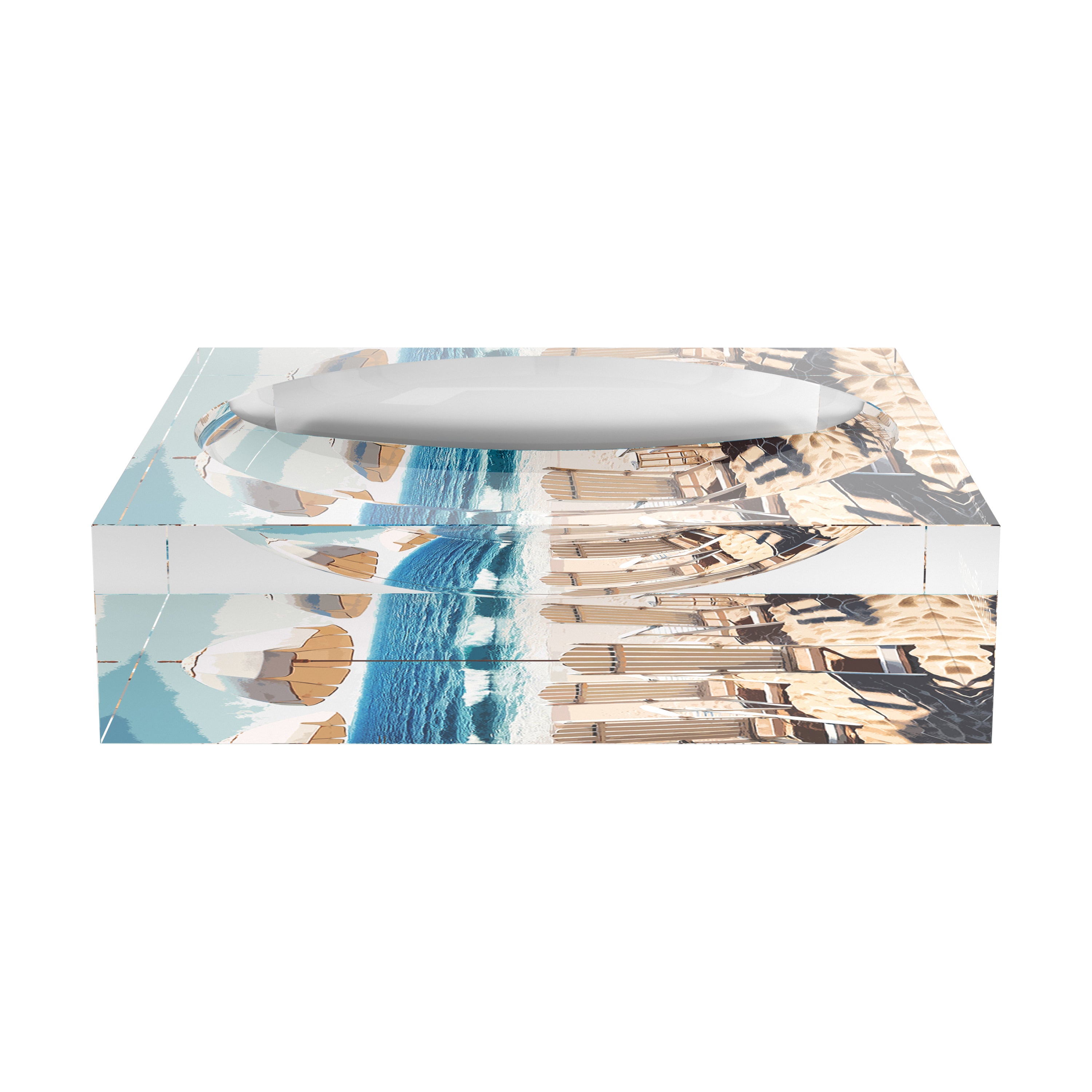 Beach Perfection Acrylic Candy Catchall Dish