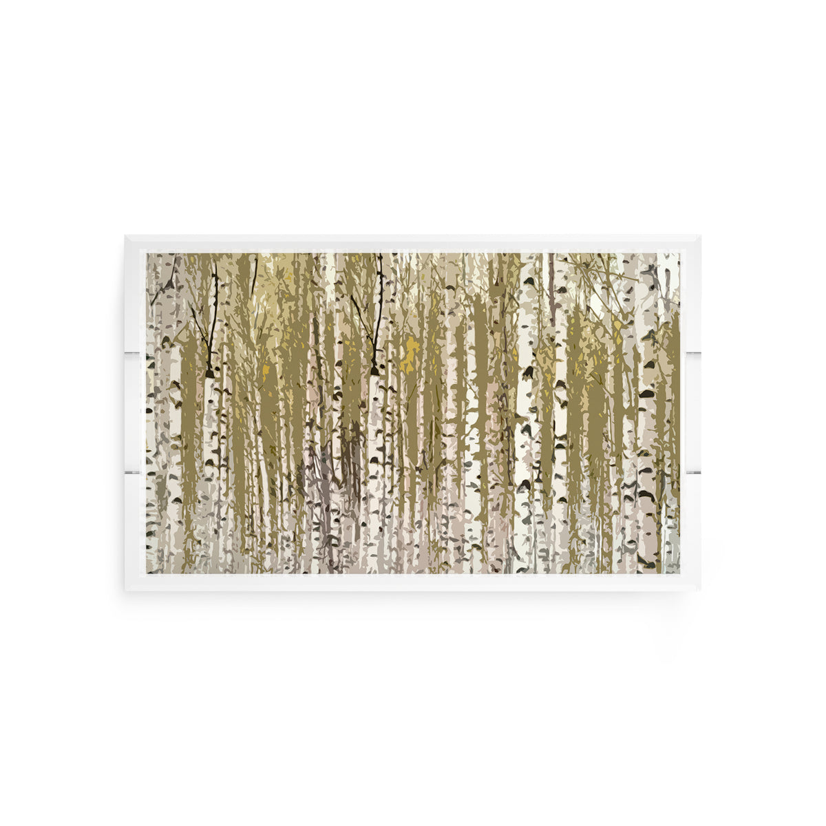 Birch Brown Acrylic Decorative Tray, 12.5 x 7.75 in. by Nicolette Mayer