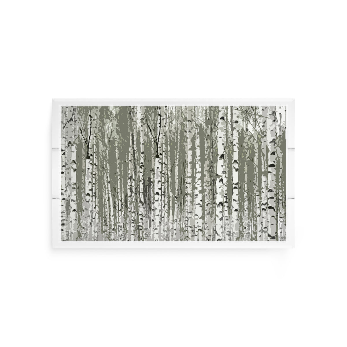 Birch Fawn Acrylic Decorative Tray, 12.5 x 7.75 in. by Nicolette Mayer