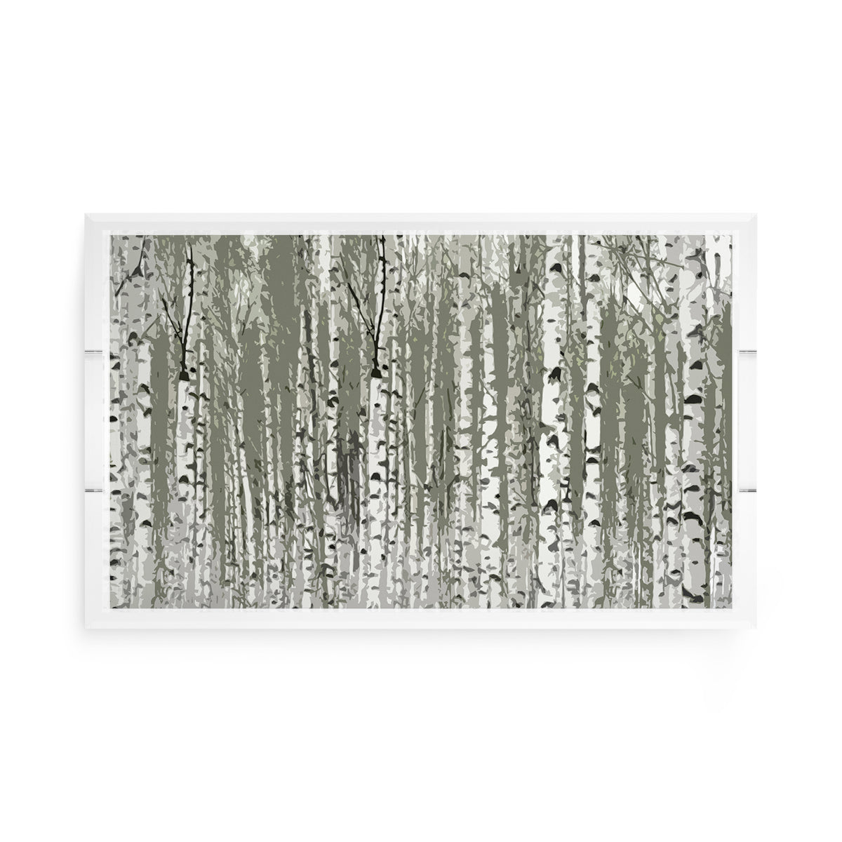 Birch Fawn Acrylic Decorative Tray, 17 x 10.5 in. by Nicolette Mayer