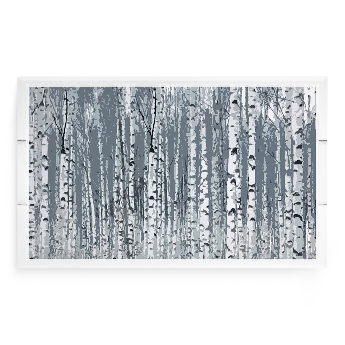 Birch Indigo Acrylic Decorative Tray, 22.5 x 14.5 in. by Nicolette Mayer