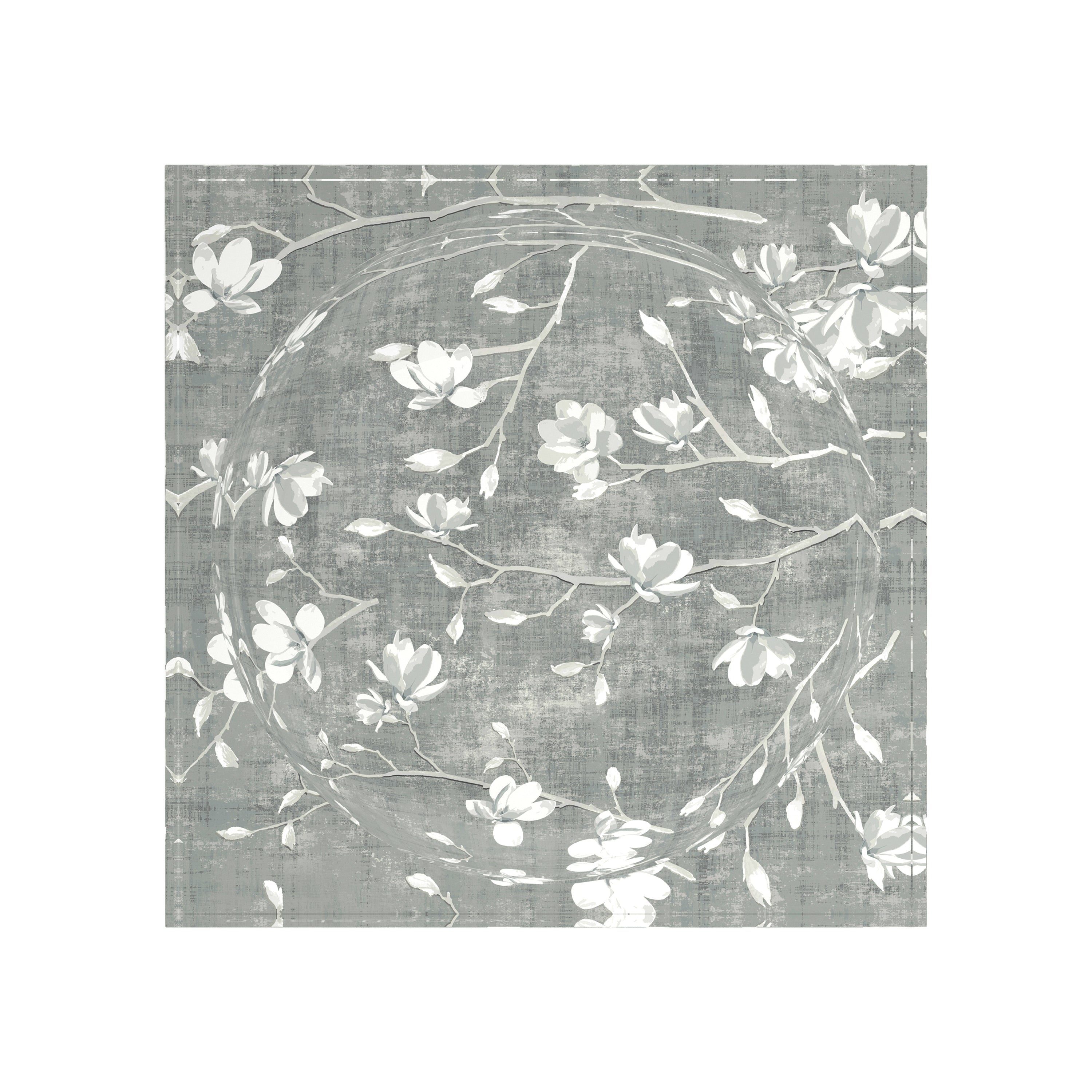 Bloom Silver Acrylic Candy Catchall Dish