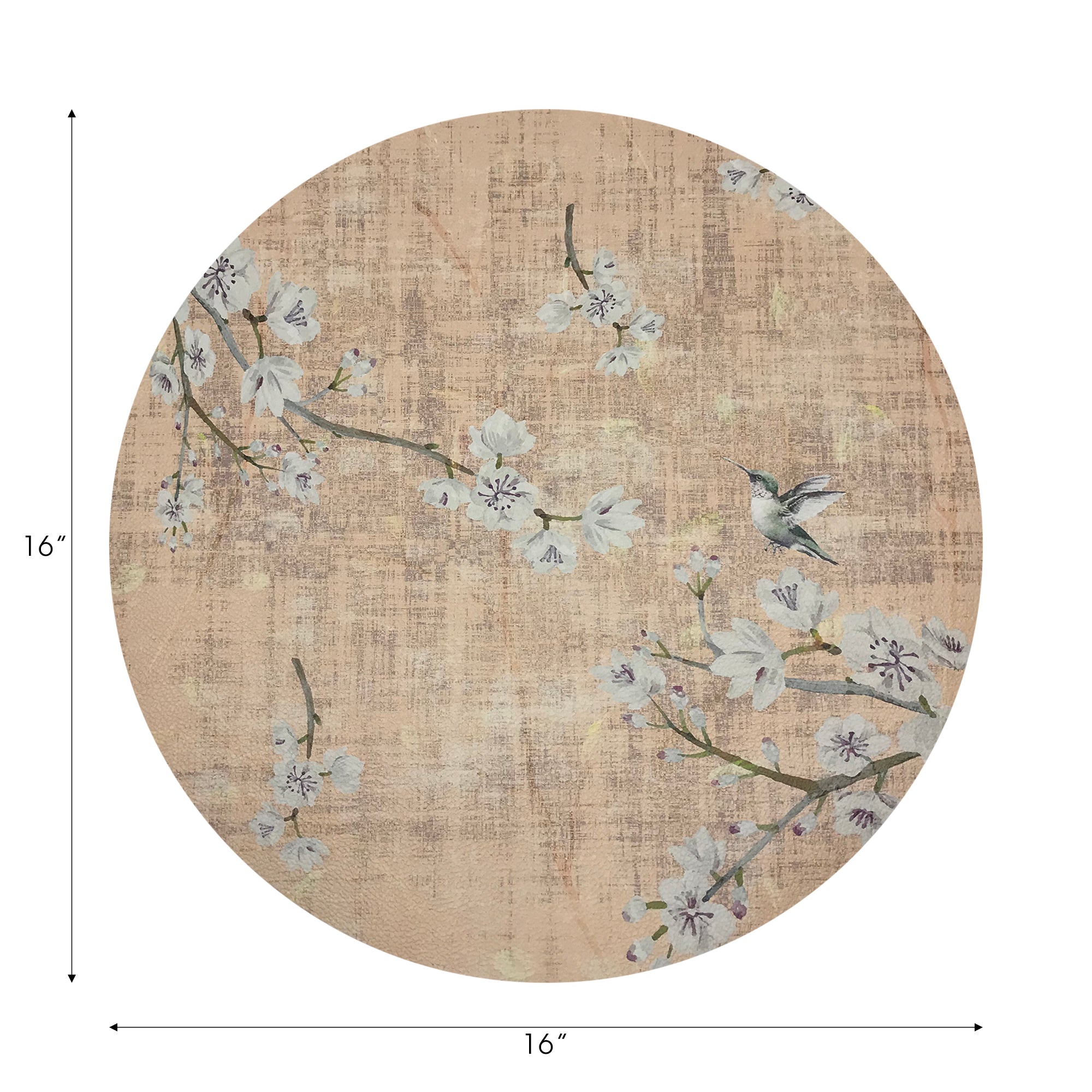 Sets de table ronds Blossom Fantasia 16"