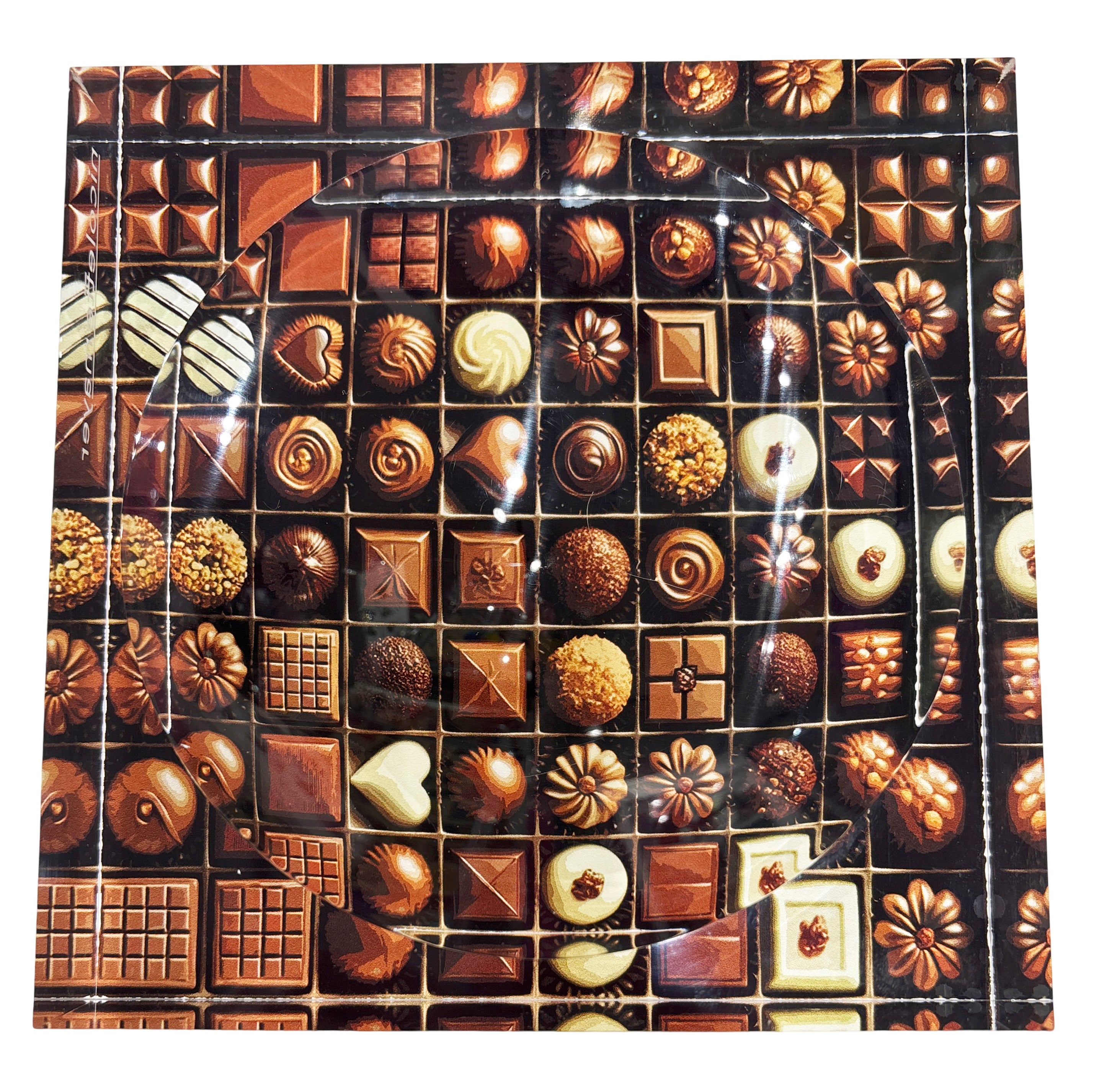 Bon Bon Chocolates Acrylic Candy Catchall Dish