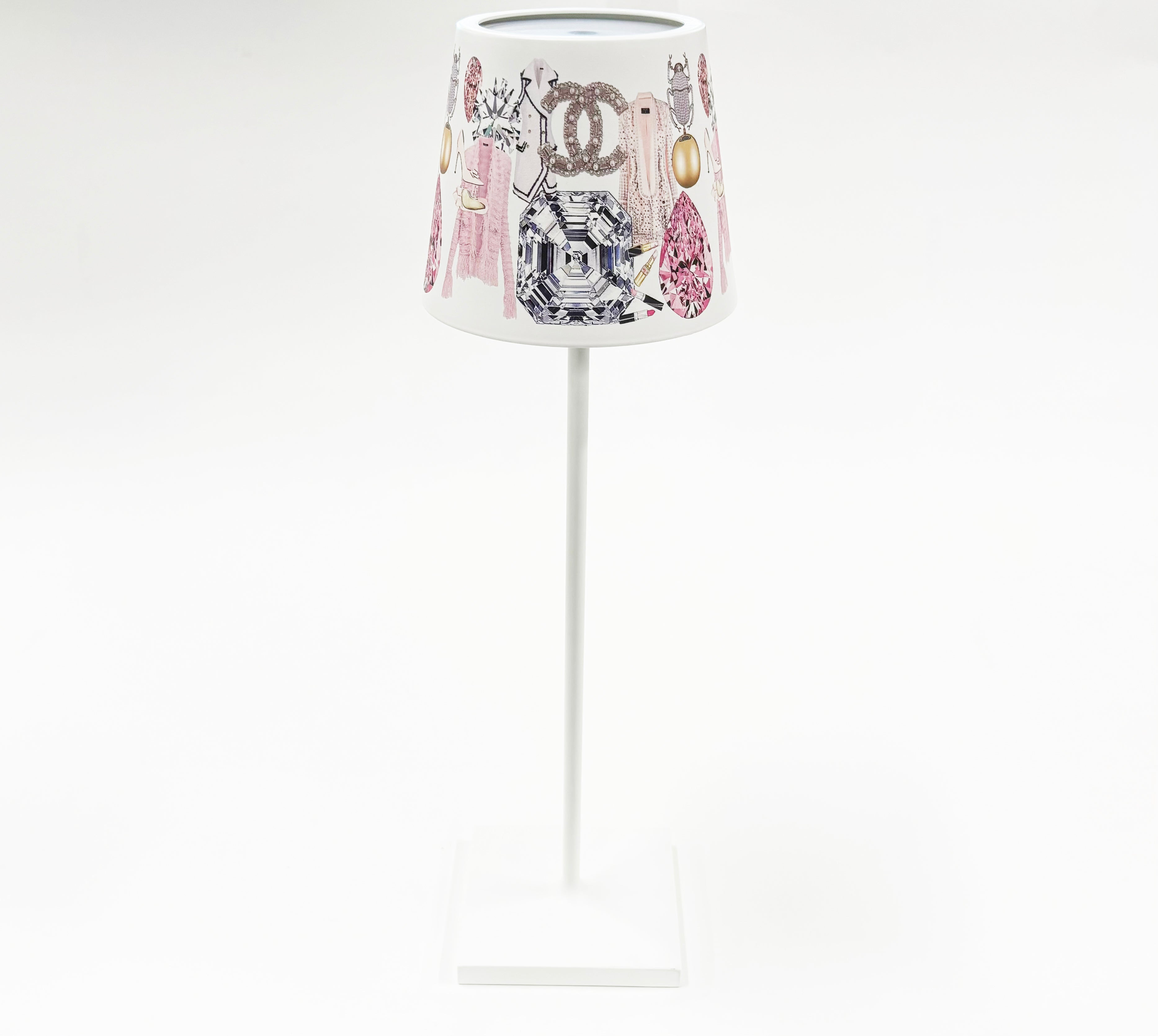 Bougie Women Nuevo Pink White Poldina Pro Lamp