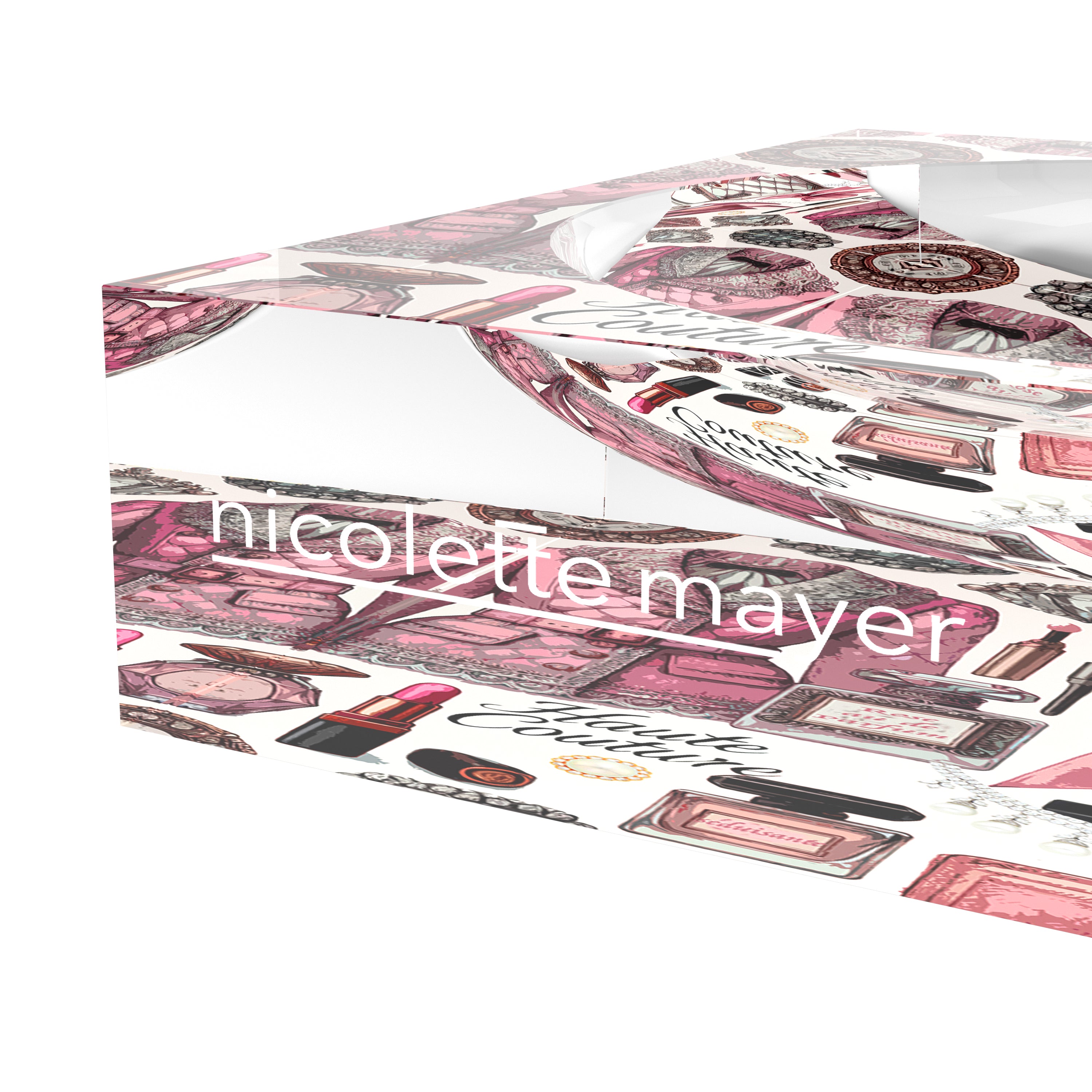 Bougie Haute Couture Soft Pink Acrylic Candy Catchall Dish