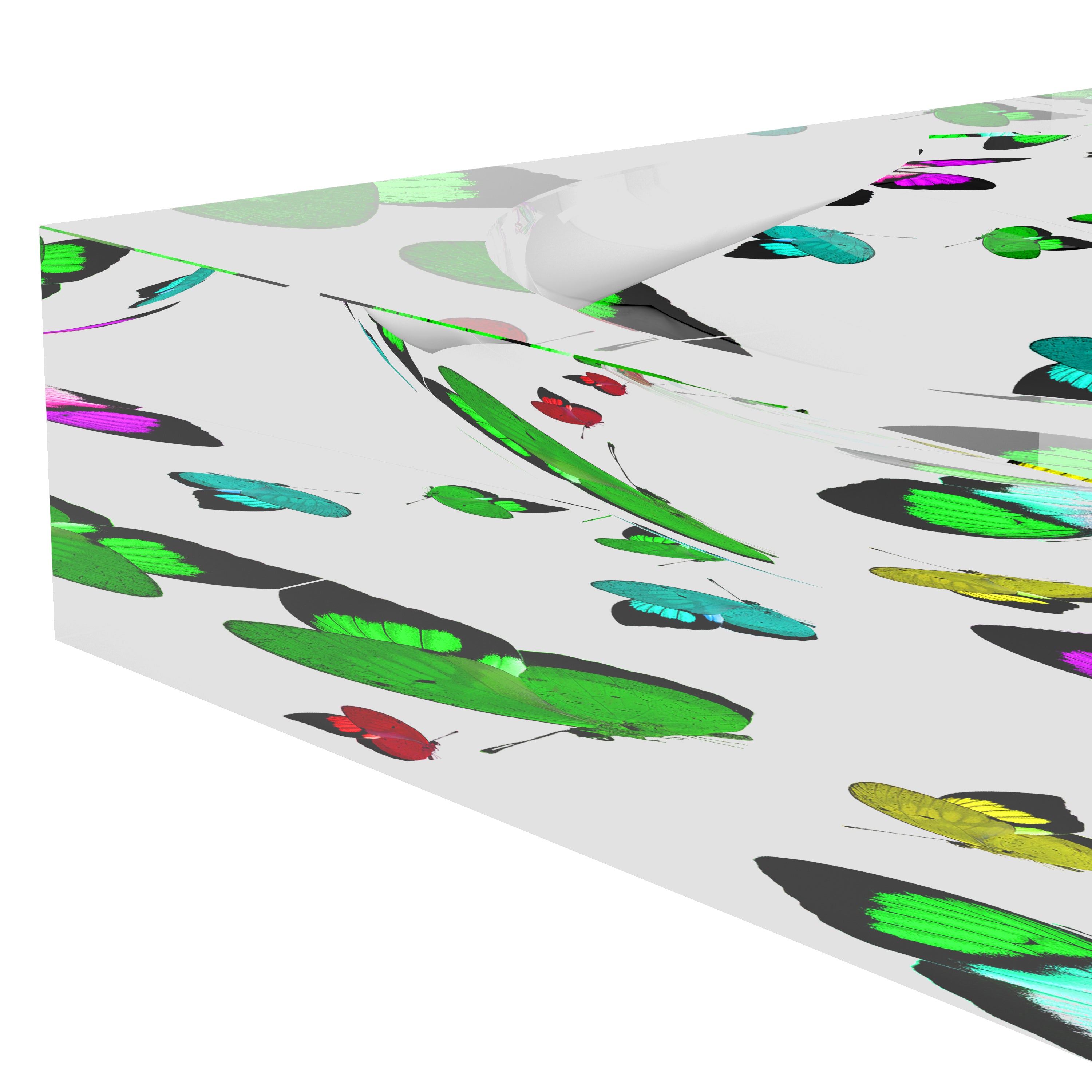 Butterflies Acid Green Acrylic Candy Catchall Dish