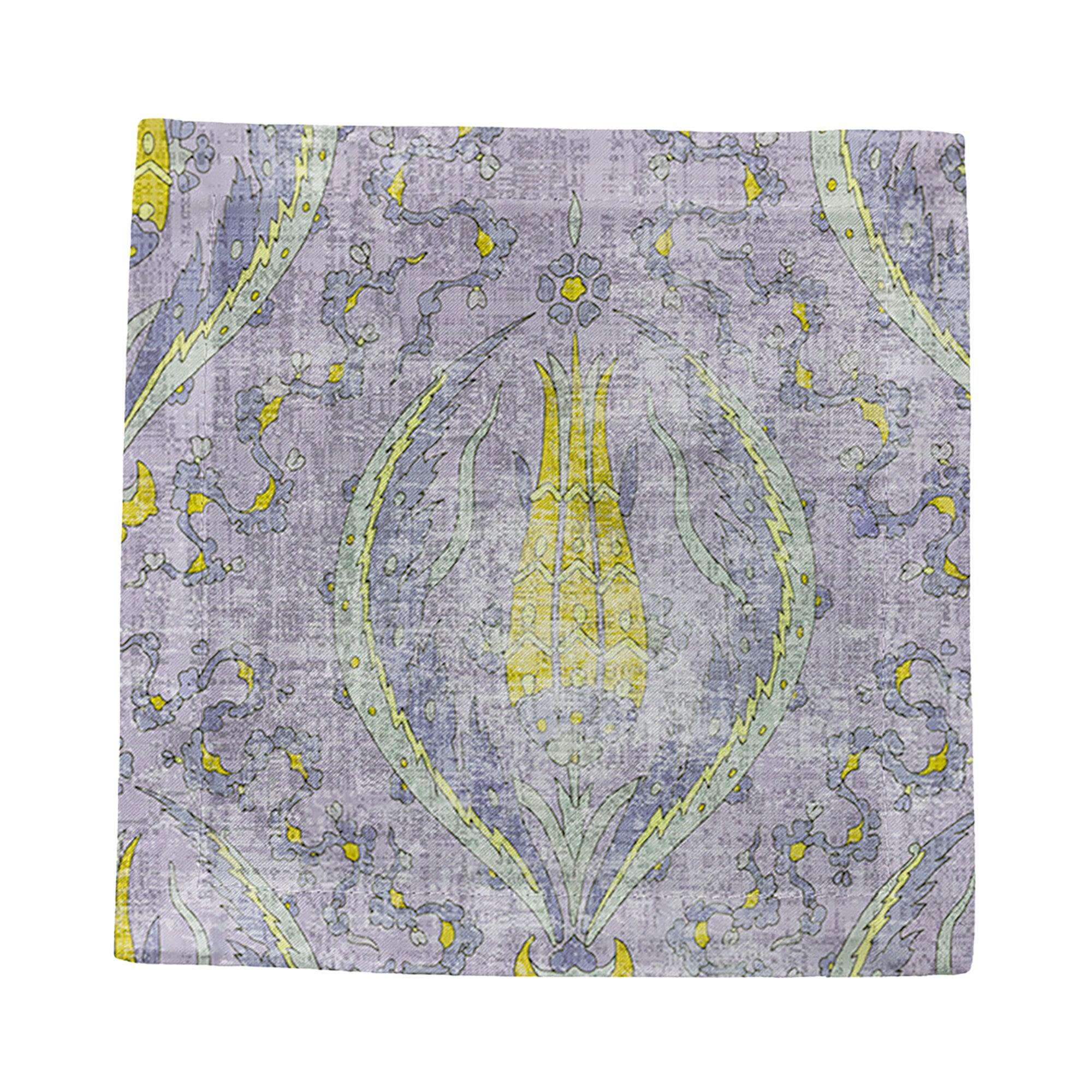 Byzantine Jewel Lilac Cotton Sateen Cocktail Napkins