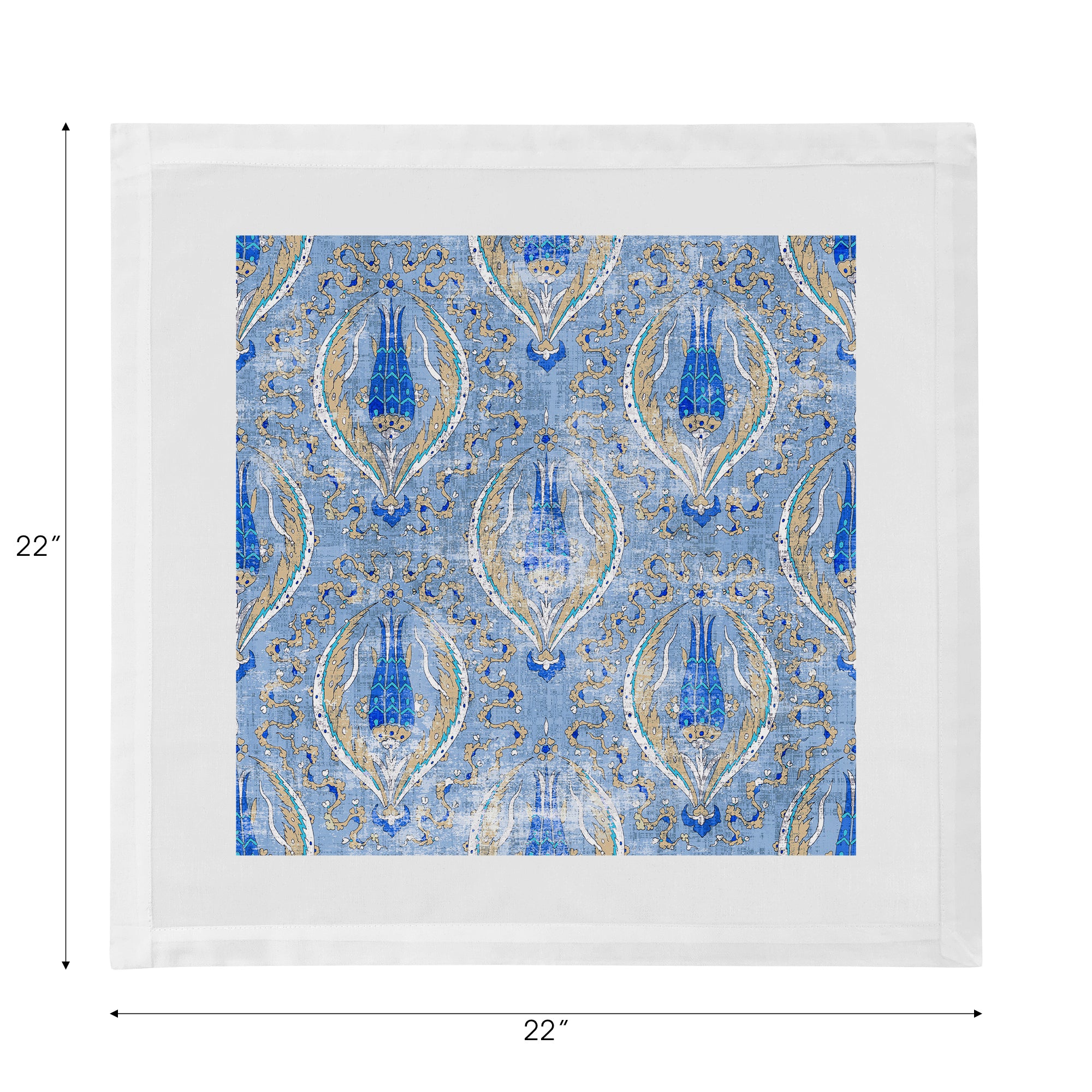Byzantine Jewel Classic Cotton Sateen Dinner Napkins - nicolettemayer.com