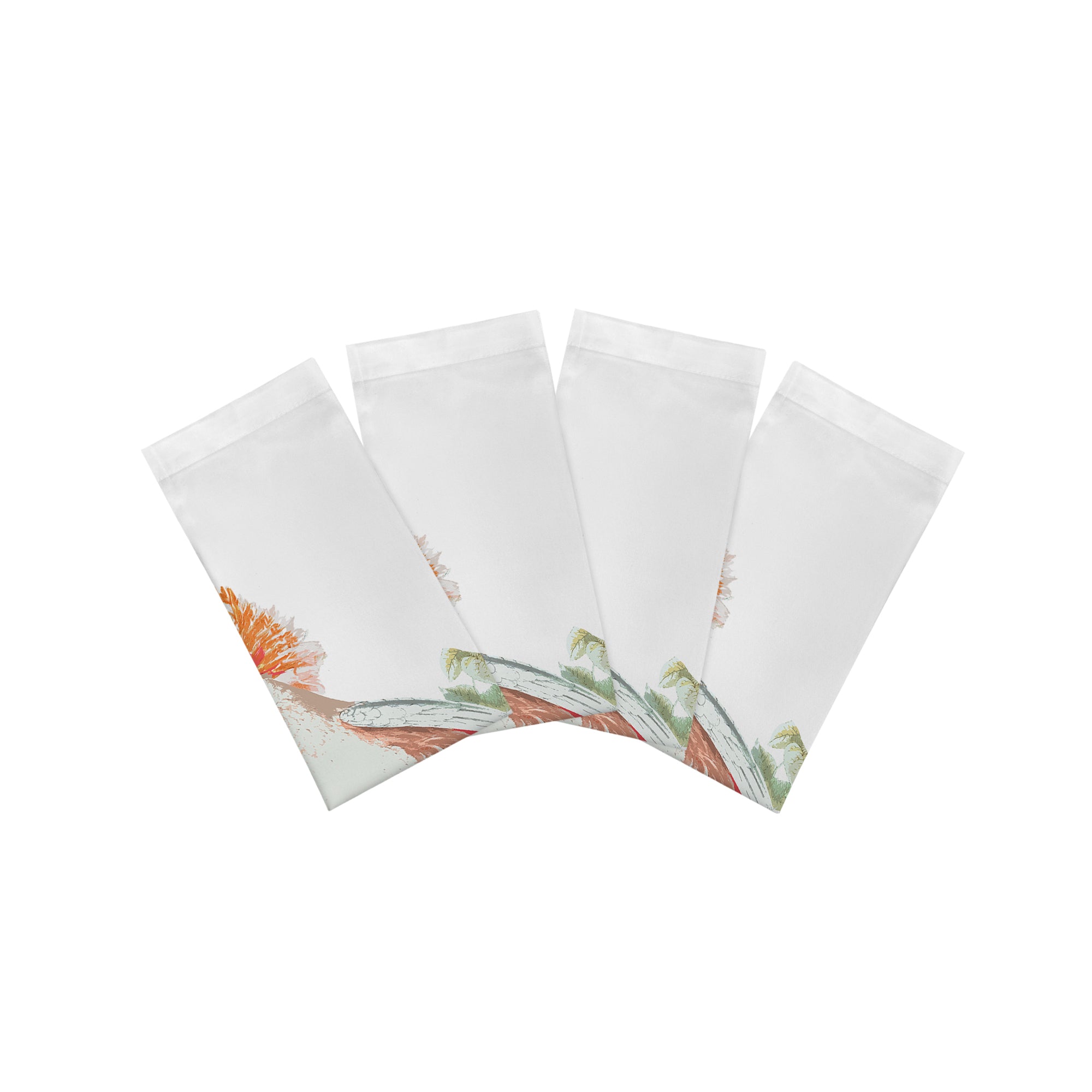 Cockatoo Cotton Sateen Dinner Napkins - nicolettemayer.com