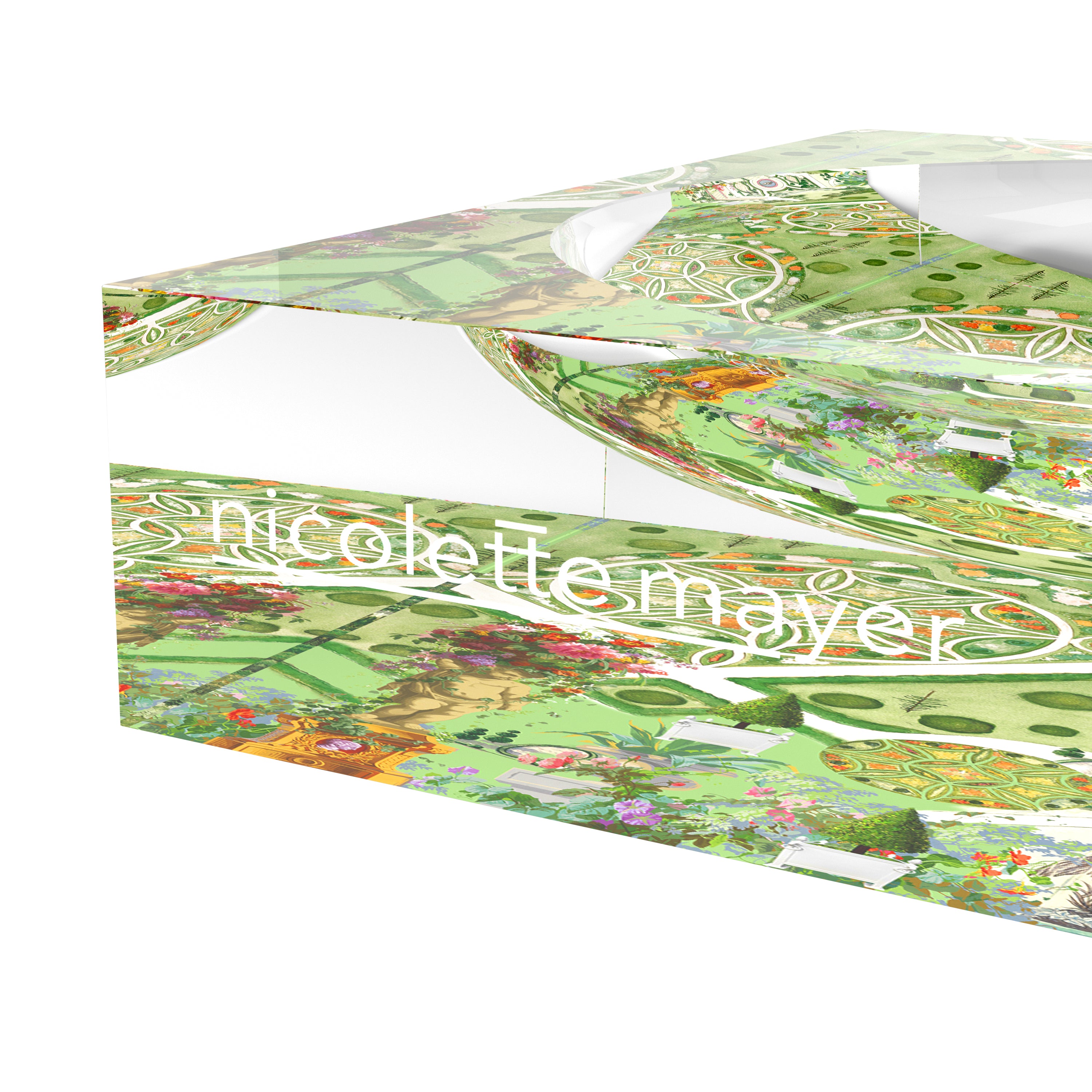 Chateau Garden Acrylic Candy Catchall Dish - nicolettemayer.com
