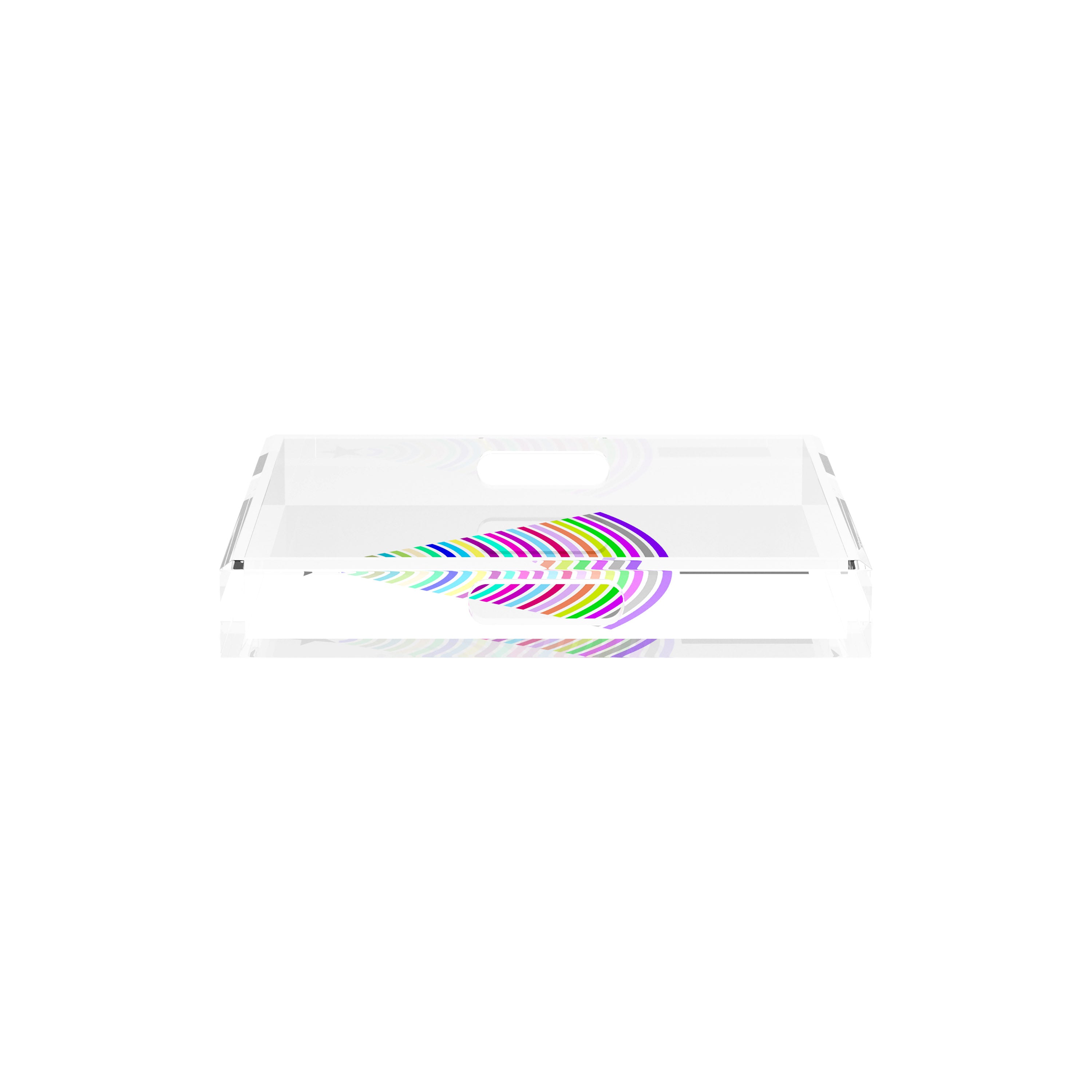 Christmas Tree Brights 12X12 Acrylic Tray - nicolettemayer.com