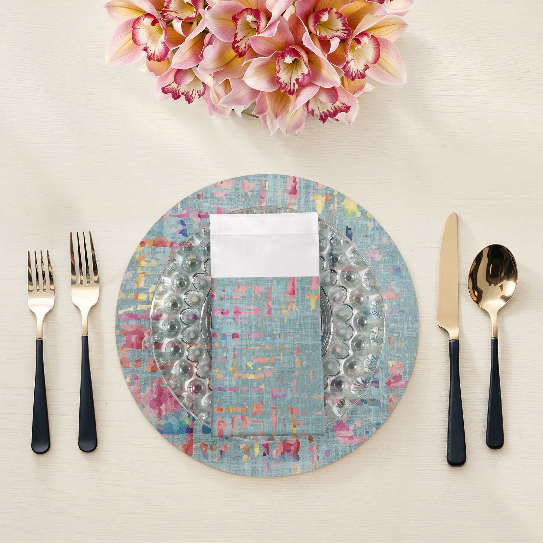 Coco Bleu 22X22 Hemstitch Napkin, Set Of 4 - nicolettemayer.com