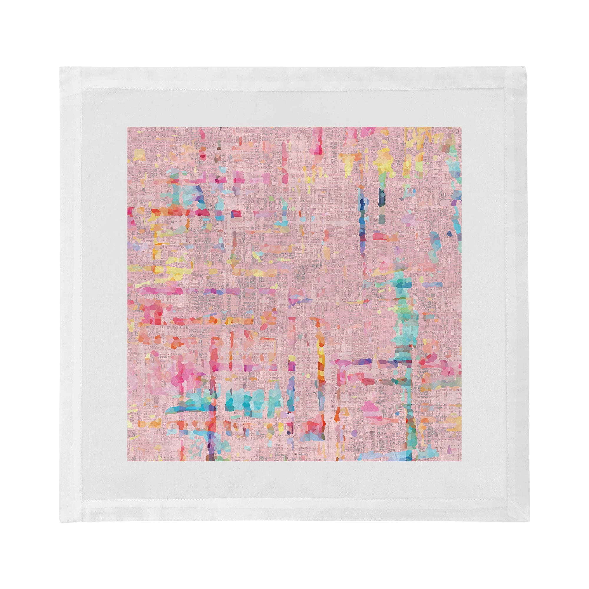 Coco Pink Cotton Sateen Dinner Napkins