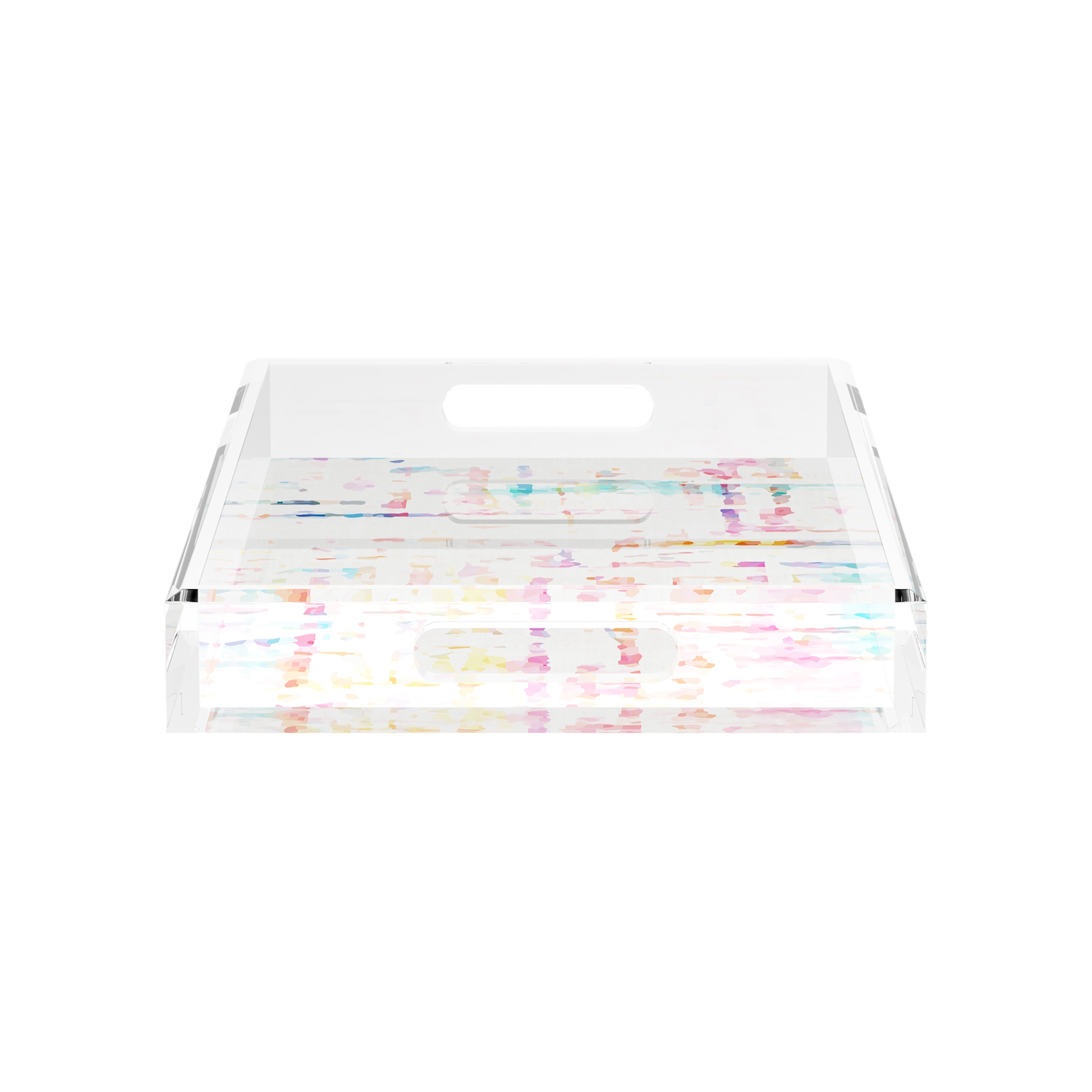 Coco Cream 17X10.5 Acrylic Tray - nicolettemayer.com