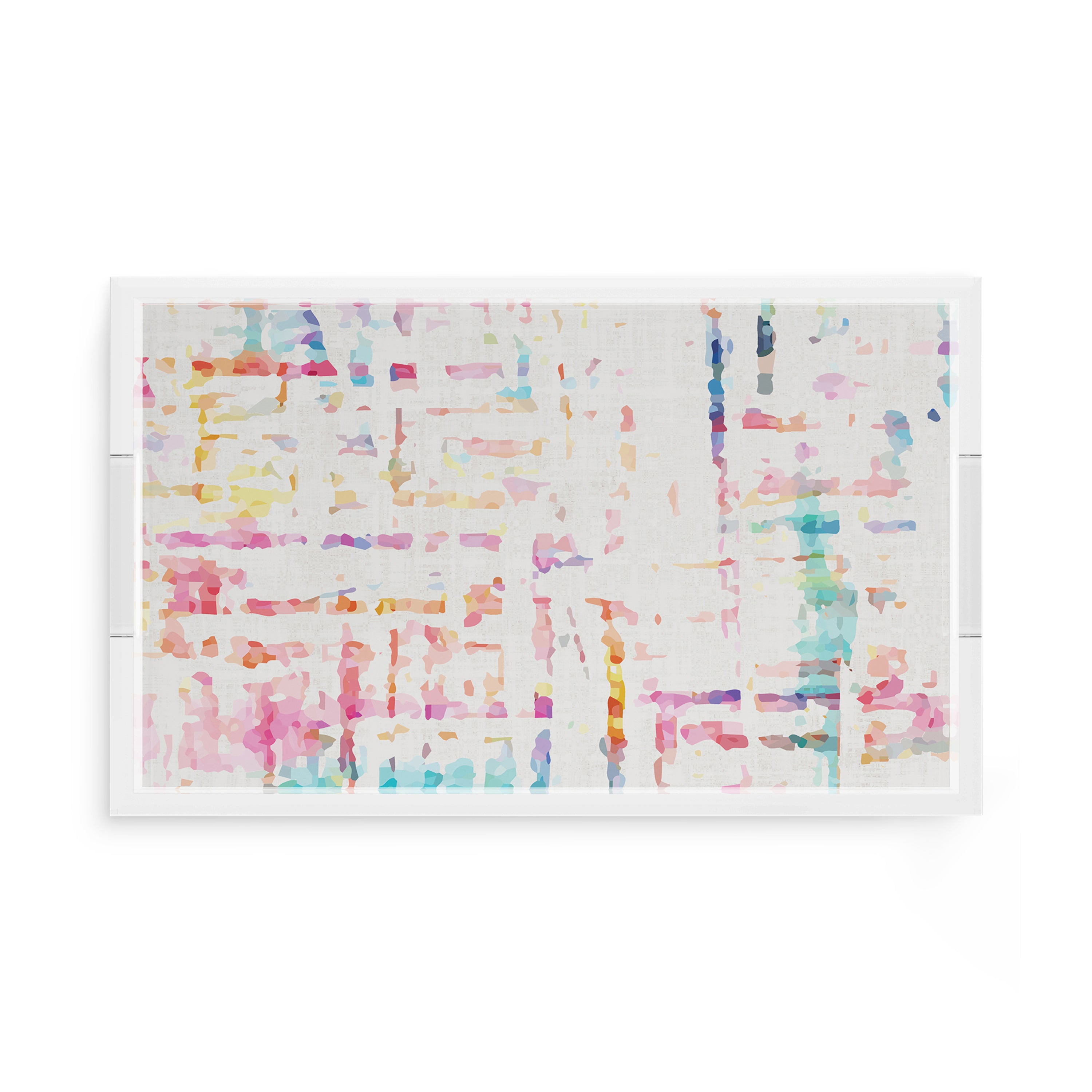 Coco Cream 17X10.5 Acrylic Tray - nicolettemayer.com