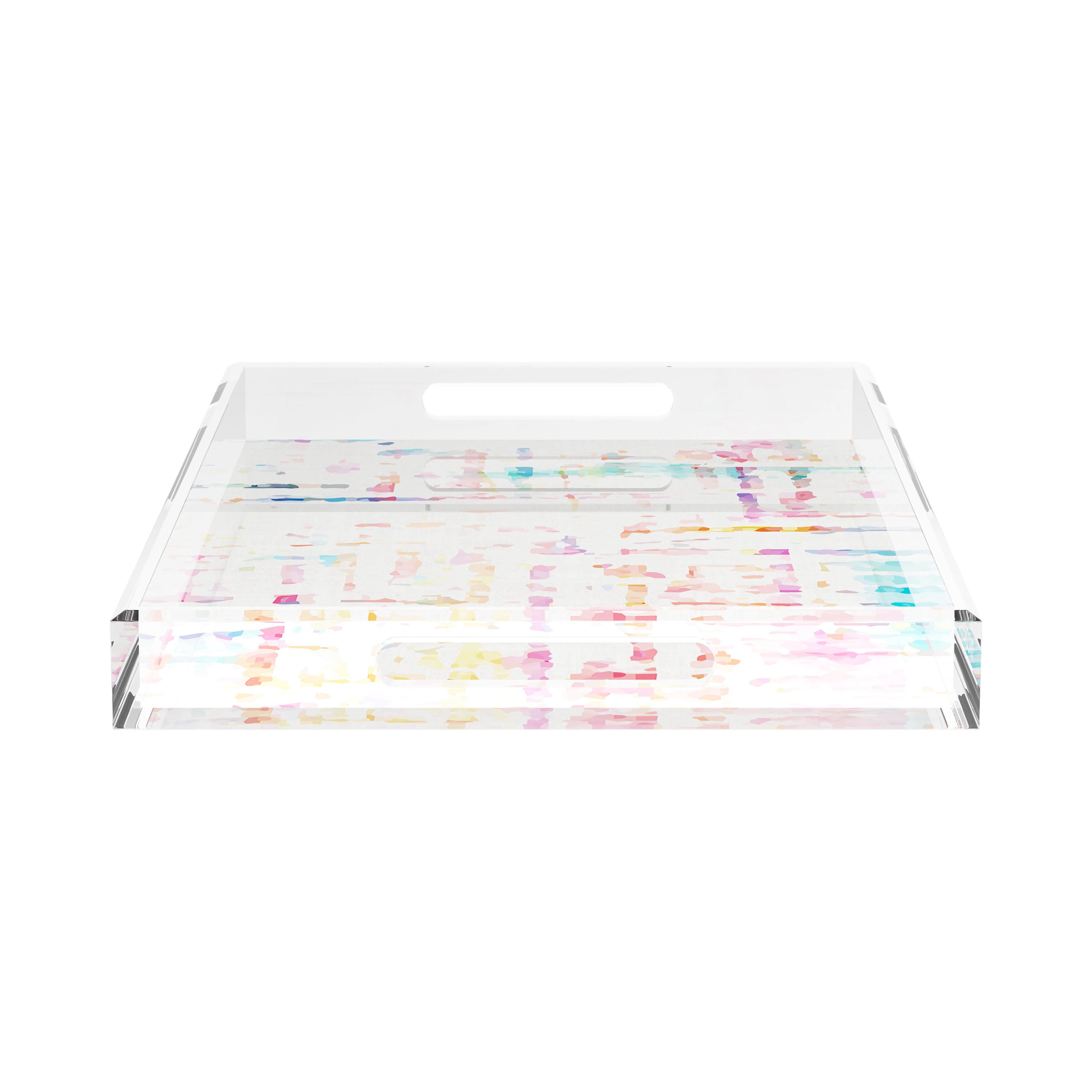 Coco Cream 22.5X14.5 Acrylic Tray - nicolettemayer.com