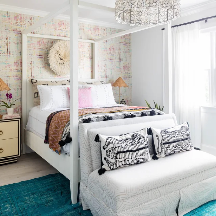 Papier peint crème coco, au mètre carré