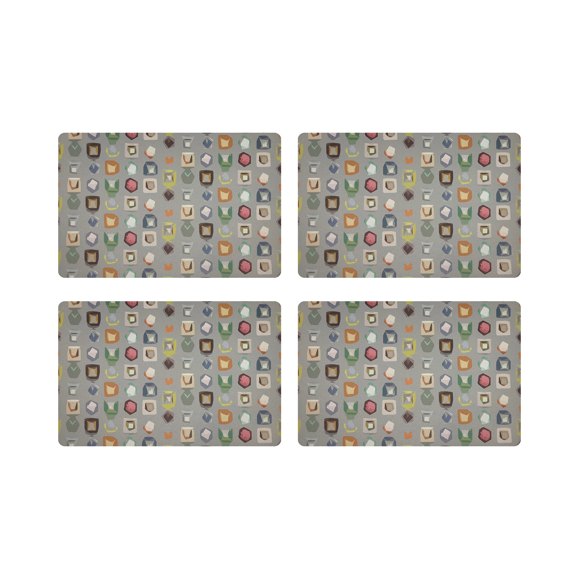 17.5" Rectangle Pebble Placemat, Set Of 4 - nicolettemayer.com