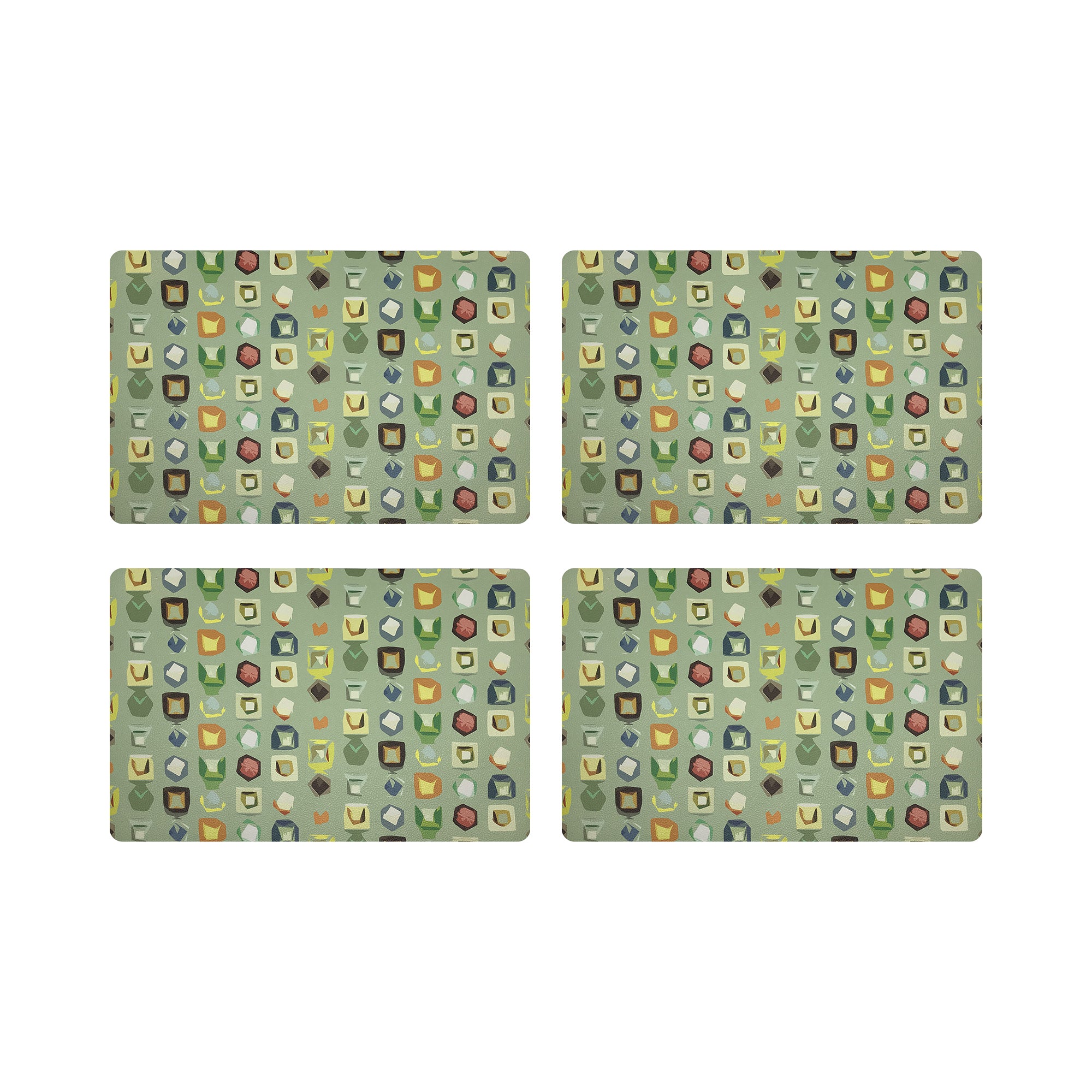 17.5" Rectangle Pebble Placemat, Set Of 4 - nicolettemayer.com