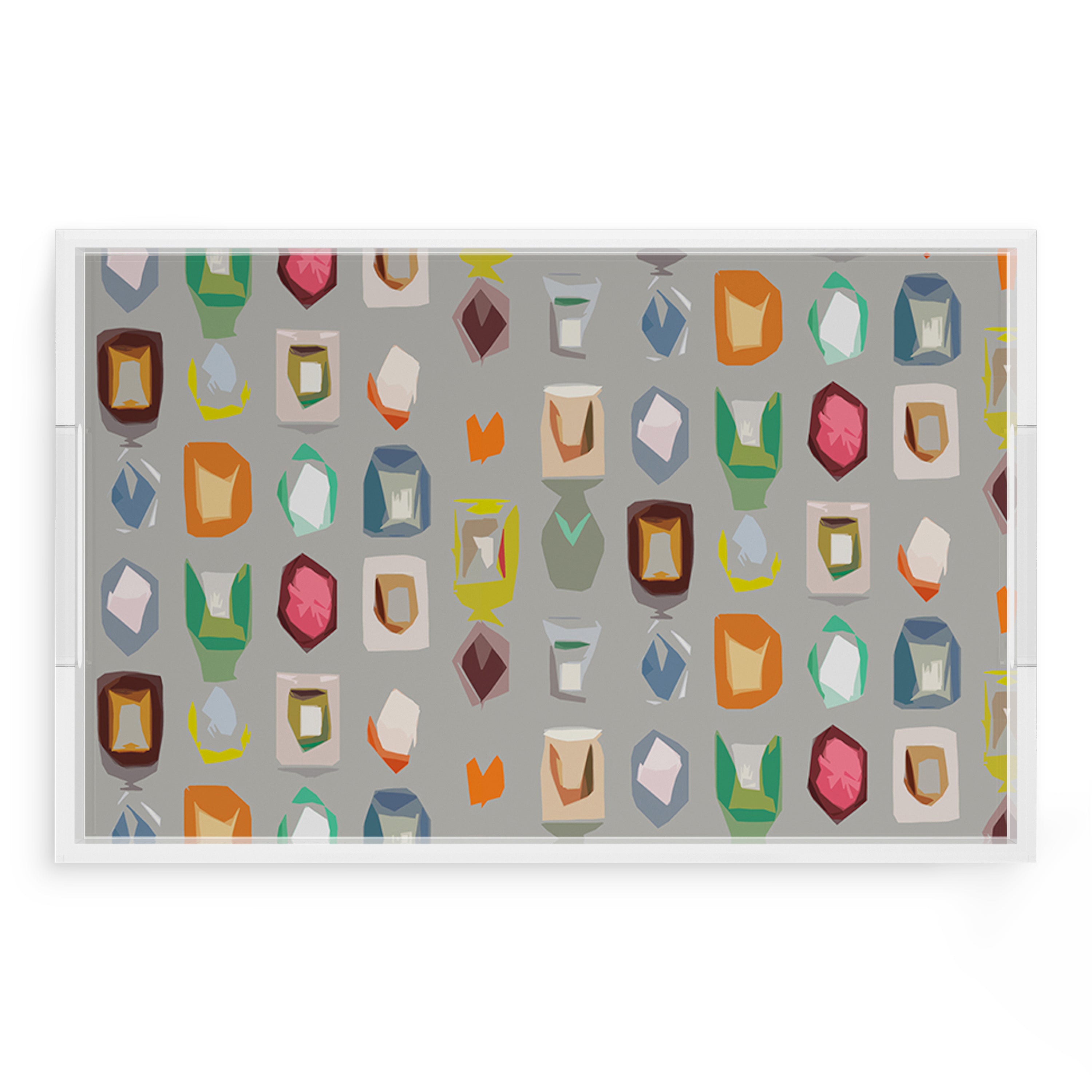Colorpop Andre 22.5X14.5 Acrylic Tray - nicolettemayer.com