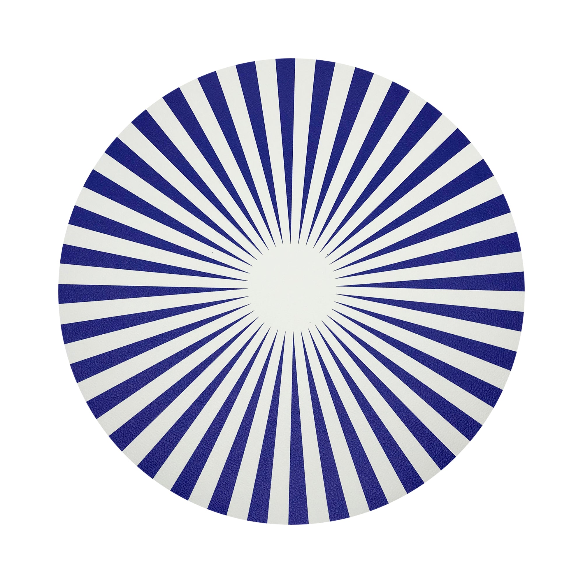 Constellations Point Vegan Leather Round Pebble Placemat - nicolettemayer.com