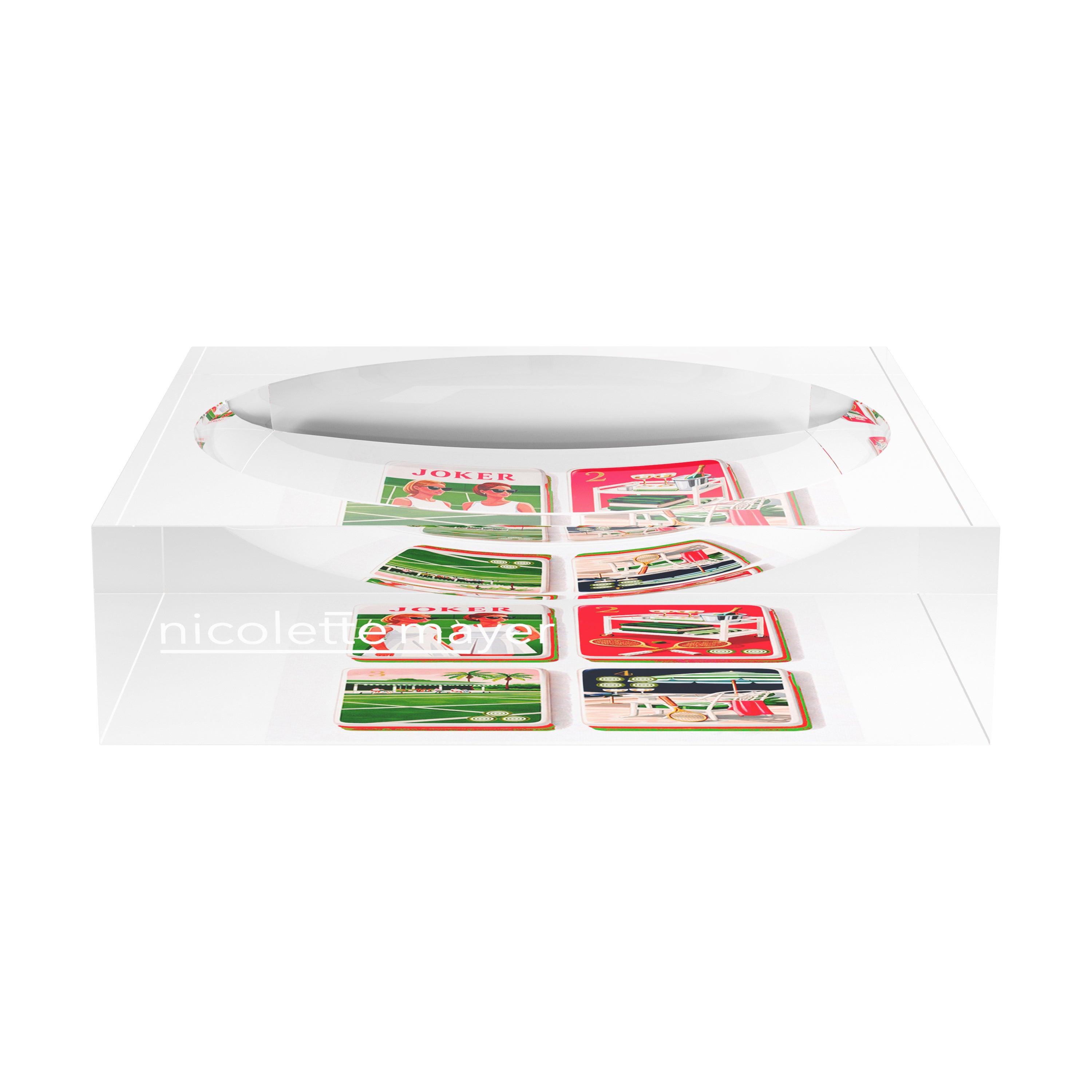 Mahjong Court Side Preppy Mahj Candy Catchall Dish