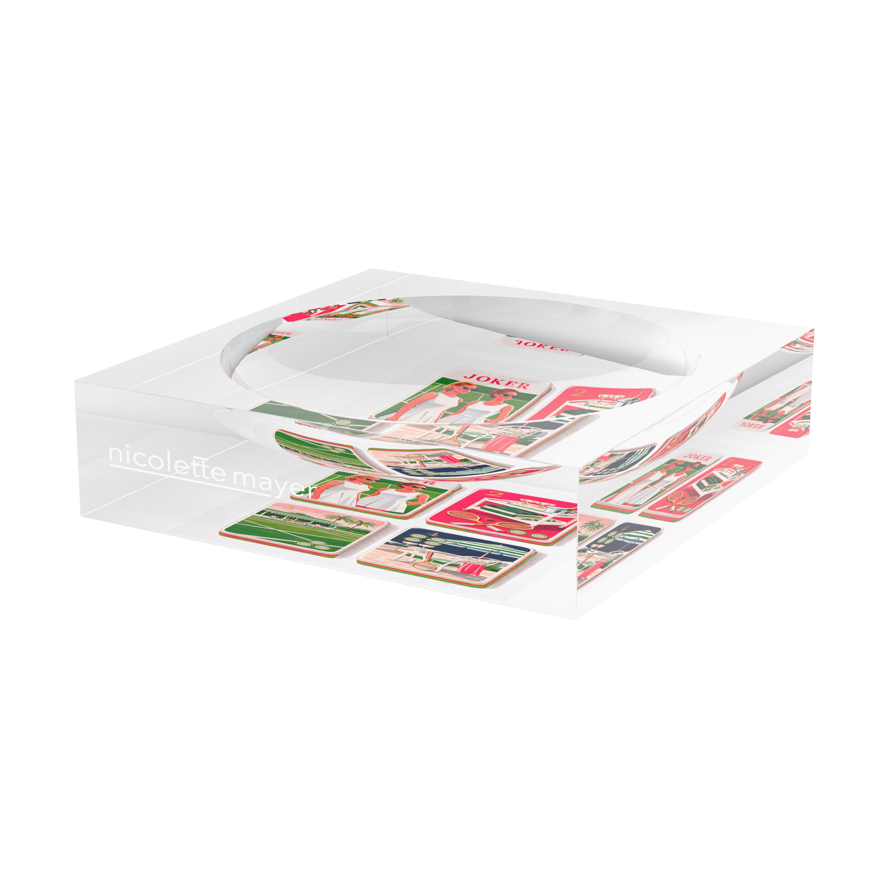 Mahjong Court Side Preppy Mahj Candy Catchall Dish